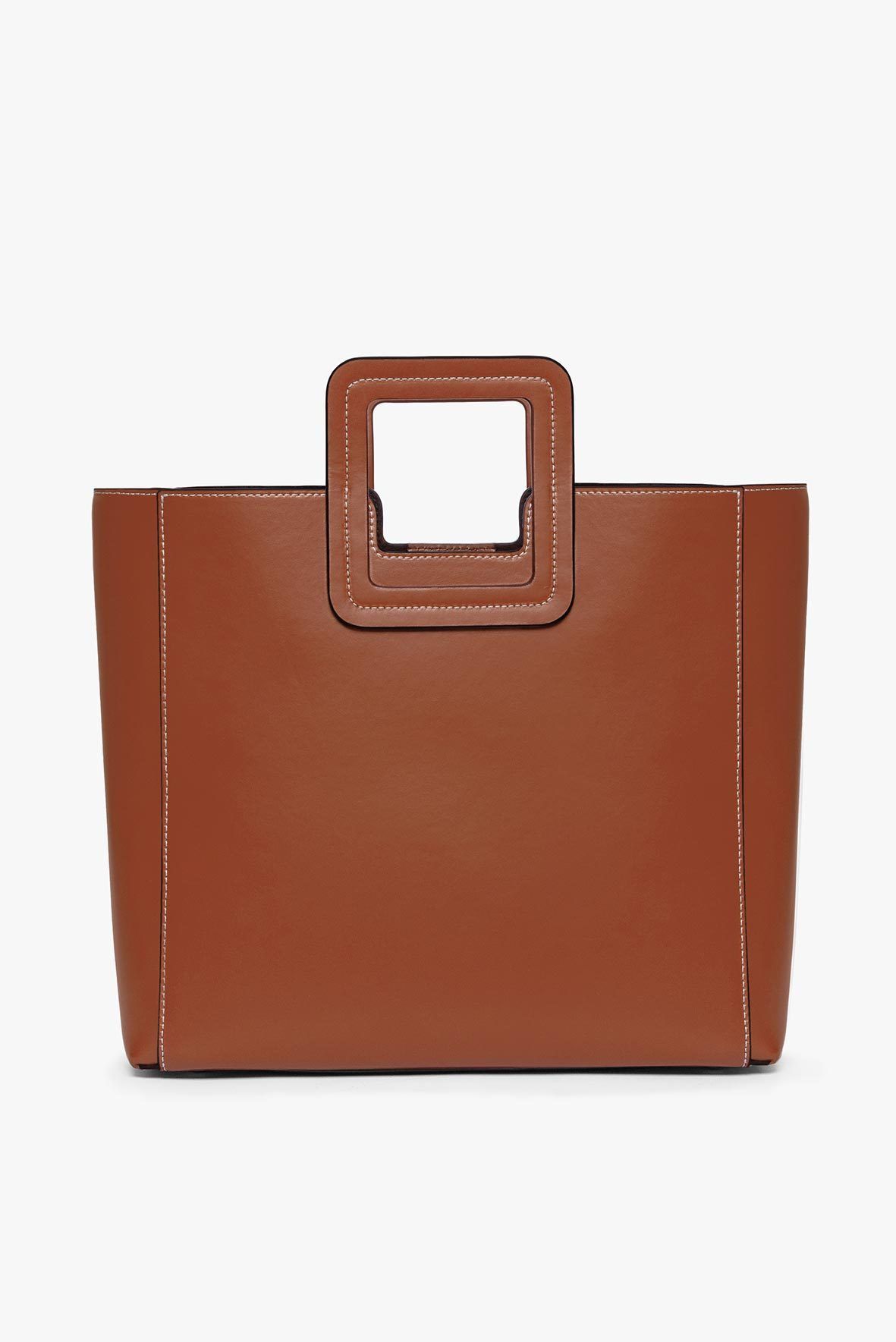 Shirley Leather Bag | Saddle — 5