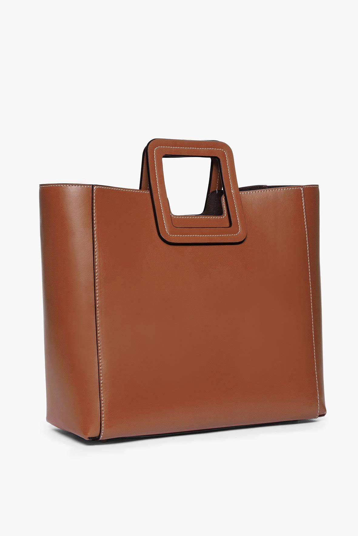 Shirley Leather Bag | Saddle — 6