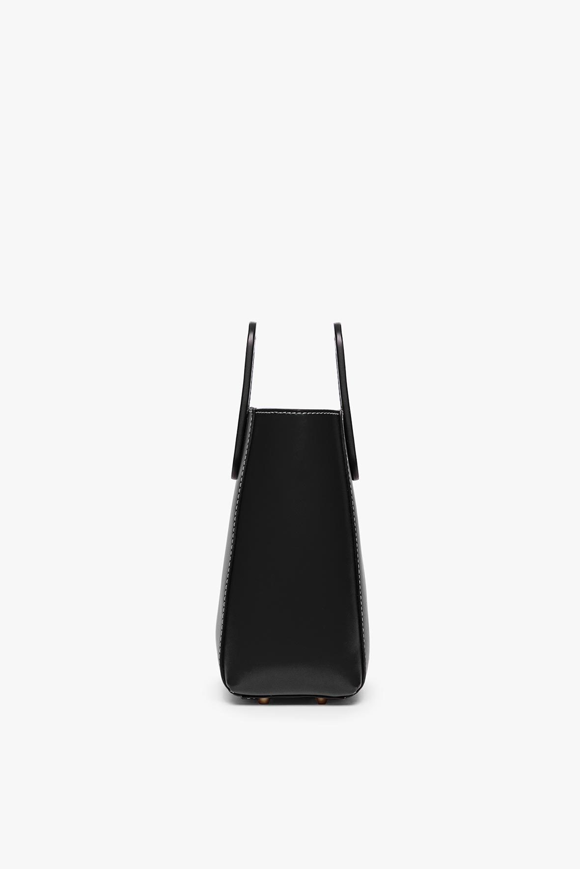 Mini Shirley Leather Bag | Black — 7