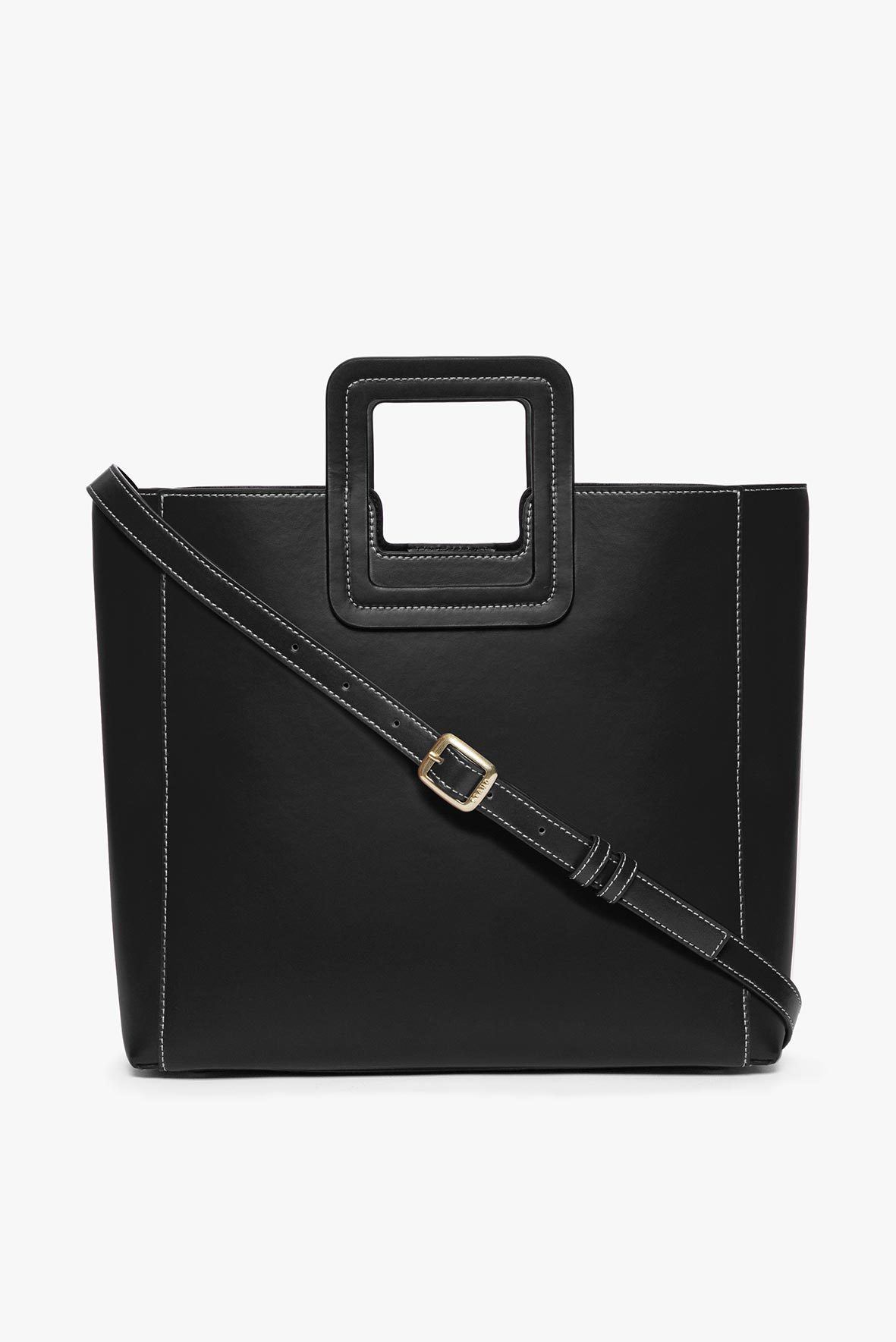 Shirley Leather Bag | Black — 1