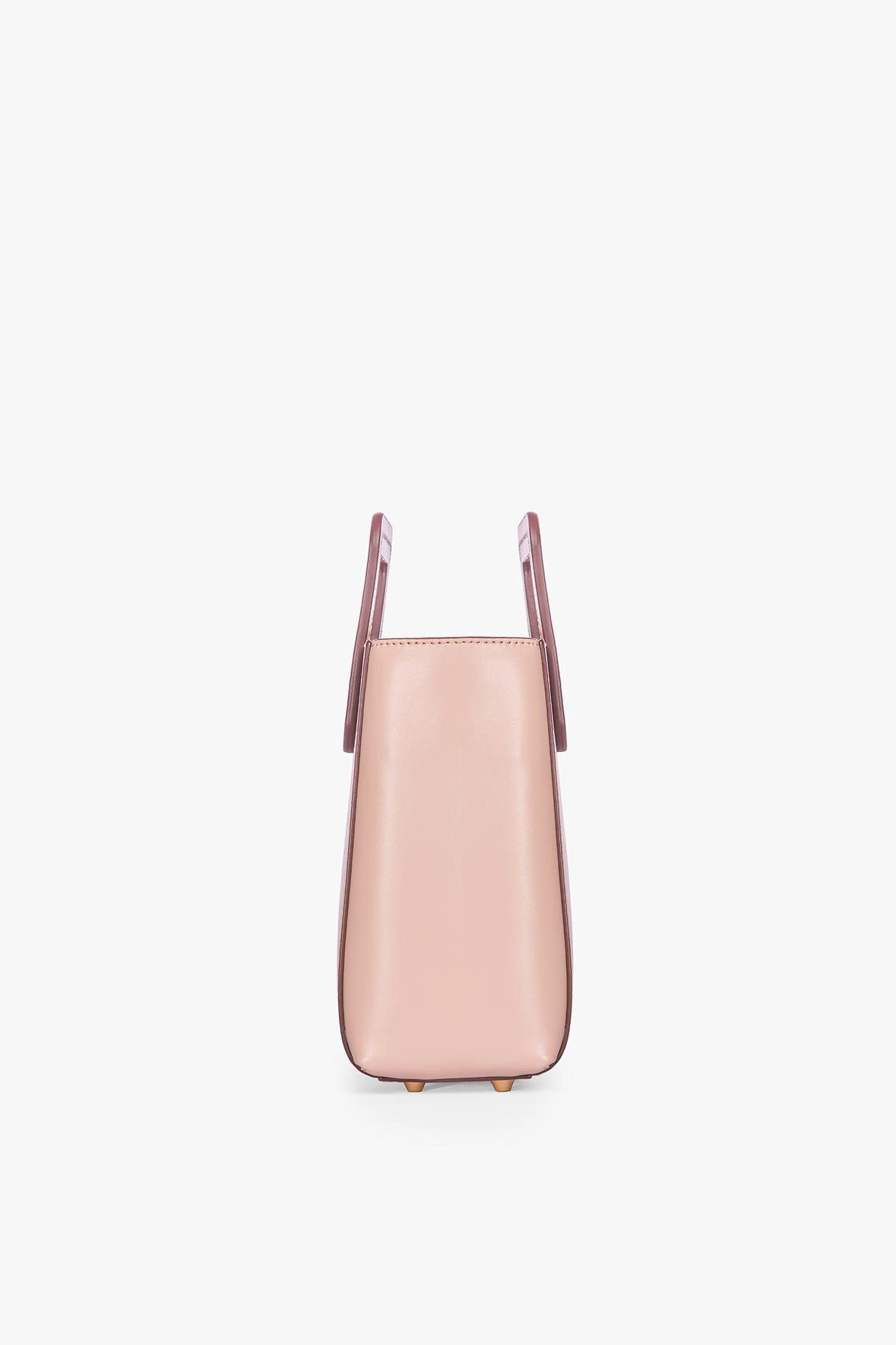 Mini Shirley Leather Bag | Blush — 8