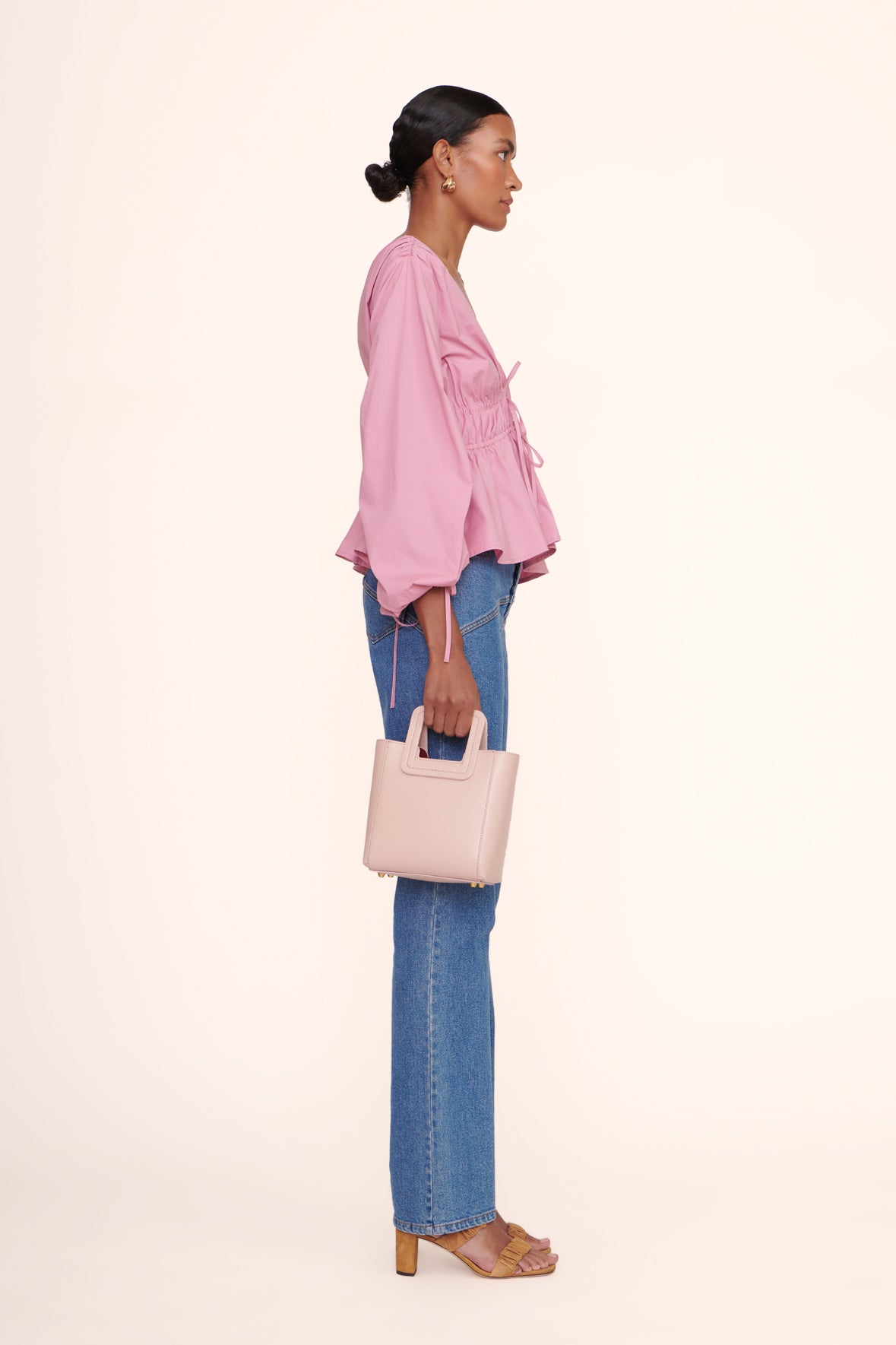 Mini Shirley Leather Bag | Blush — 2
