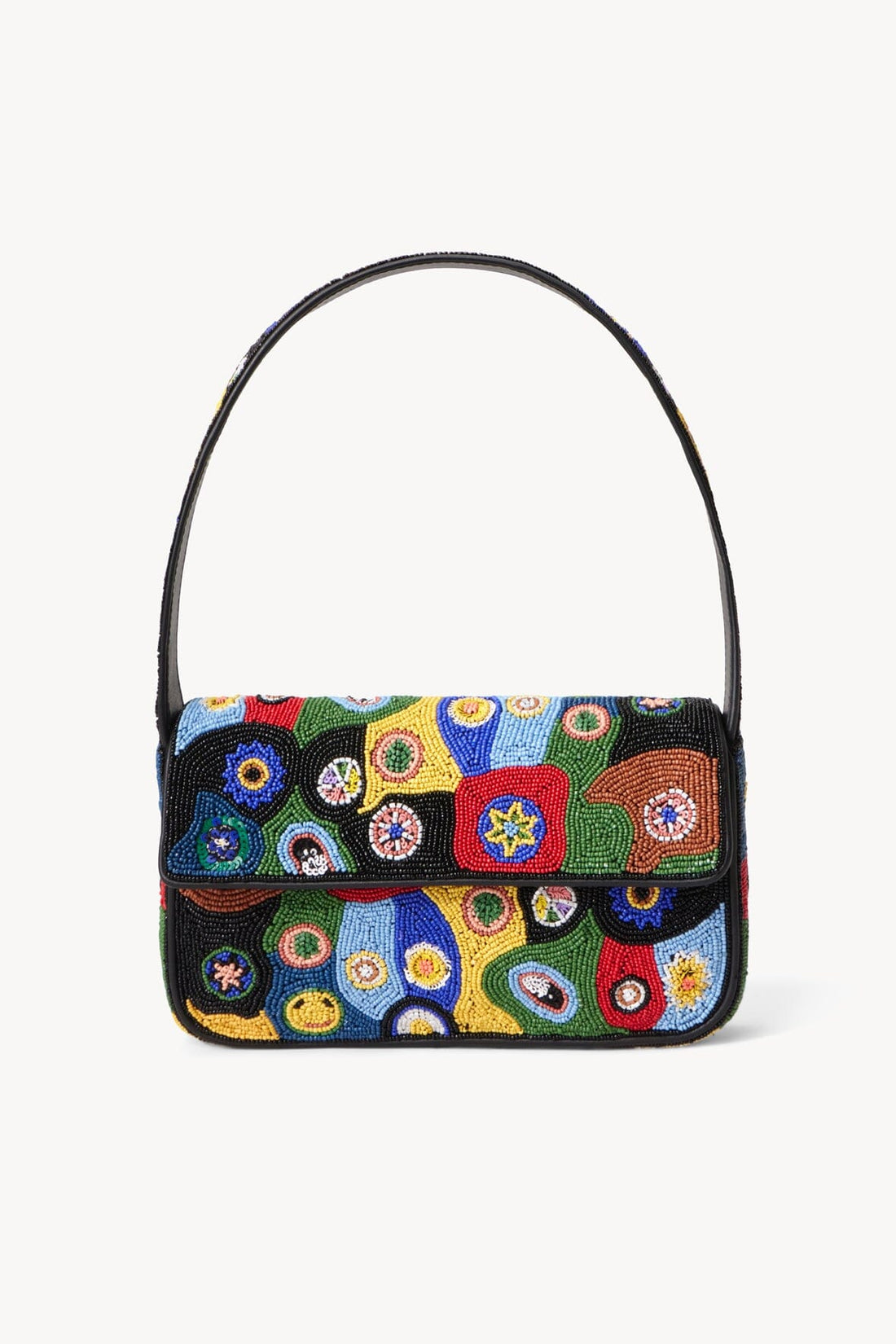 Tommy Beaded Bag | Black Millefiori — 1