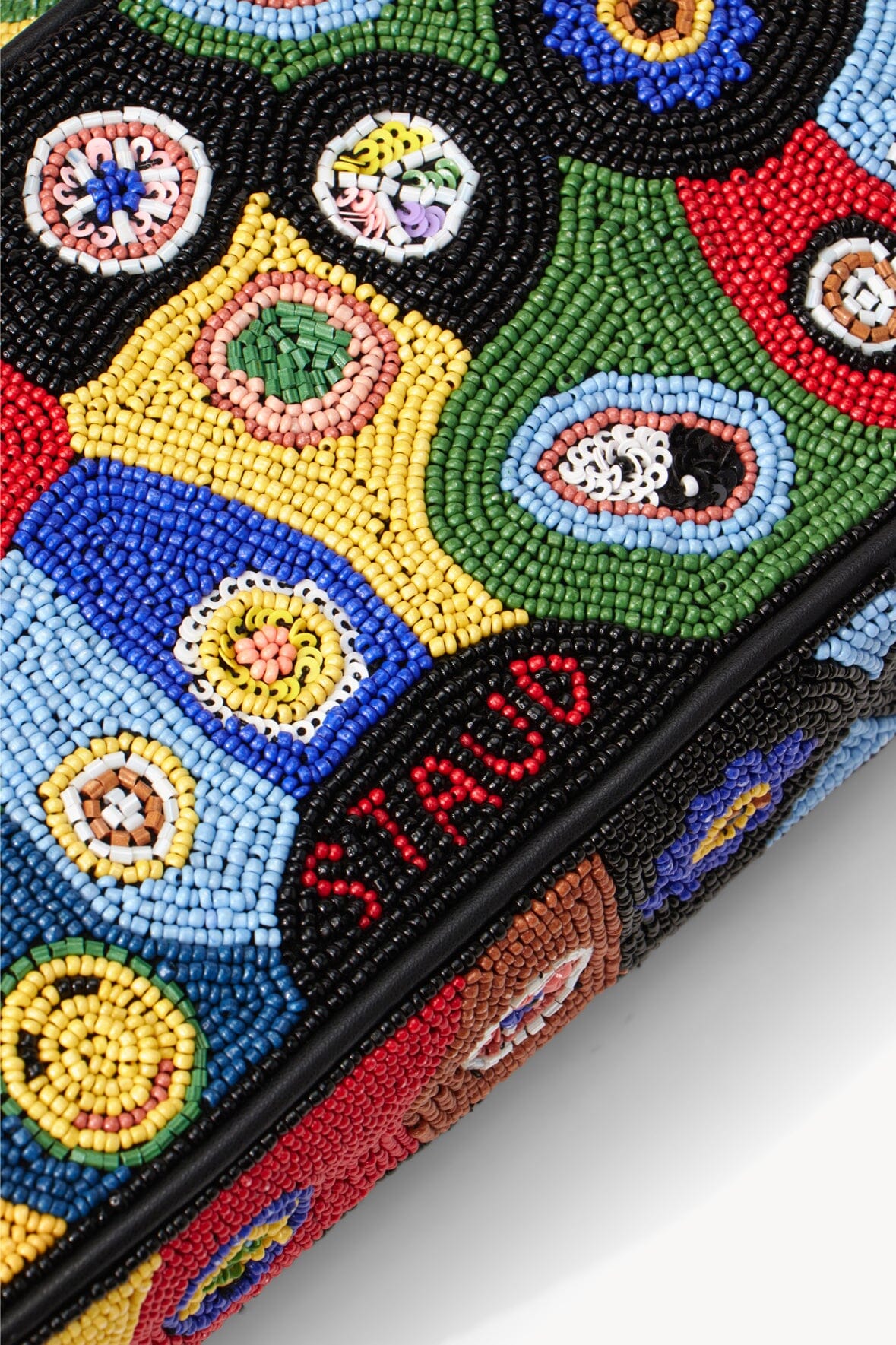 Tommy Beaded Bag | Black Millefiori — 7