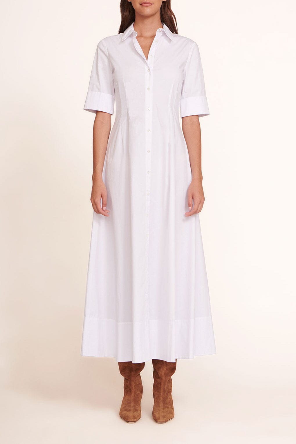 Joan Maxi Dress | White — 1