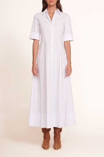 Joan Maxi Dress | White — 1