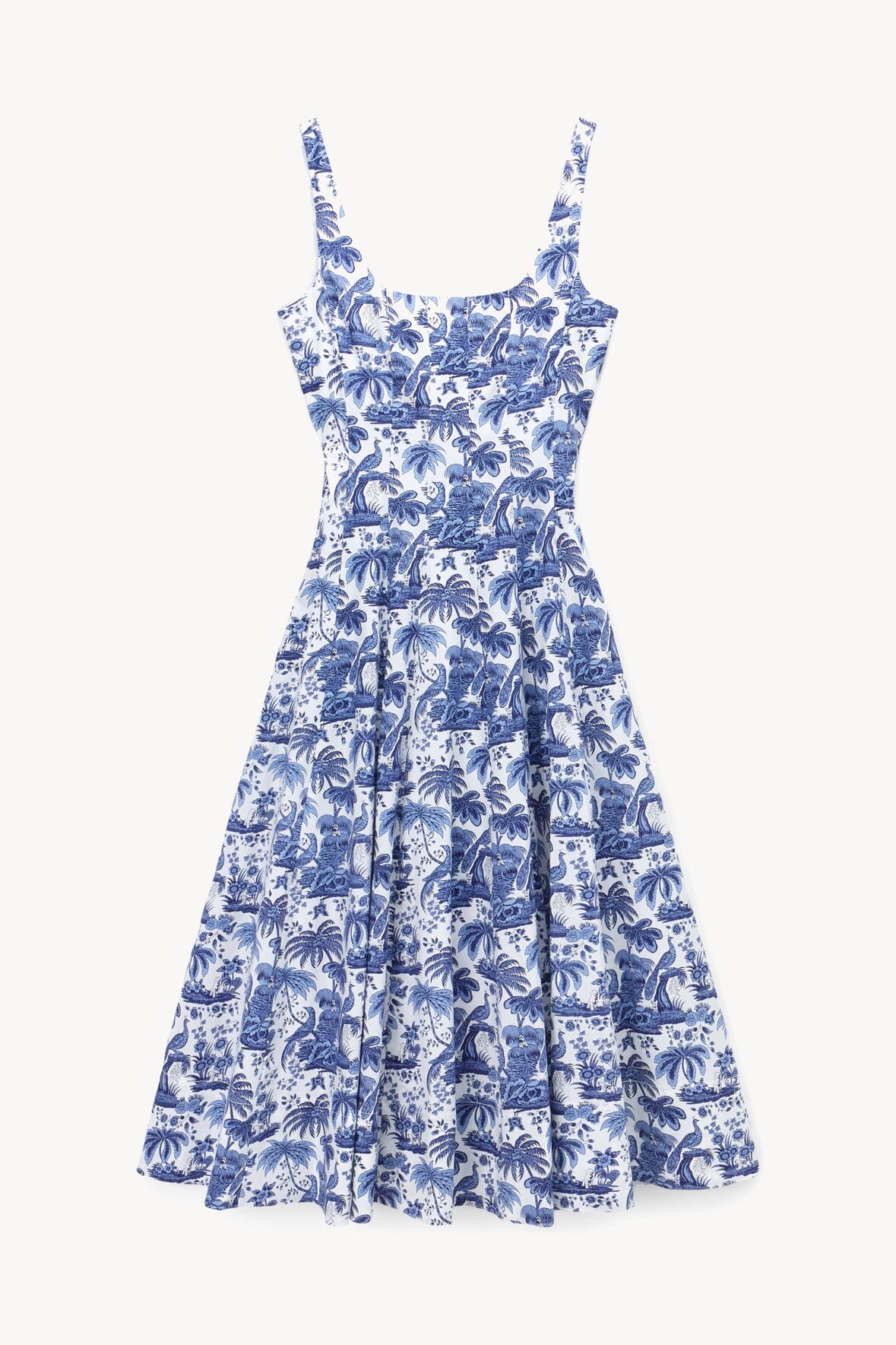 Wells Dress | Blue Toile — 5