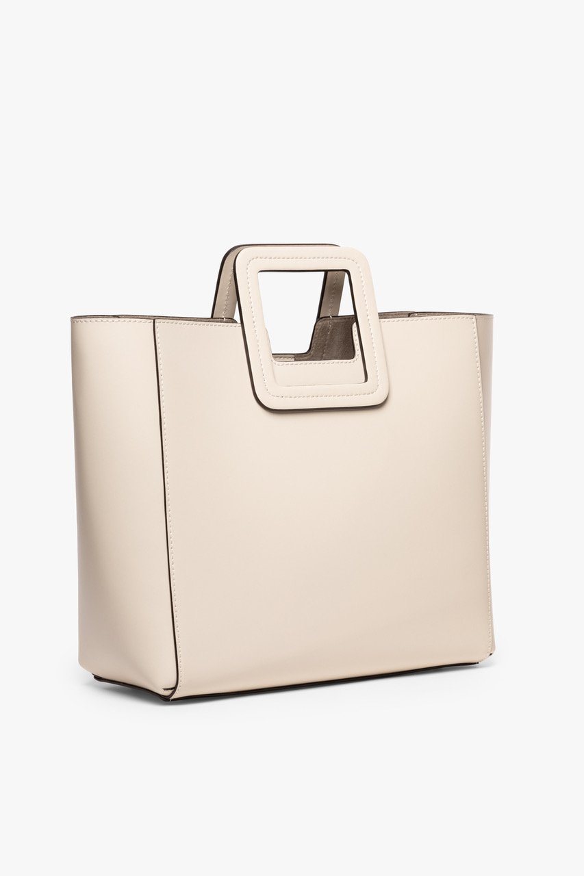 Shirley Leather Bag | Cream — 4