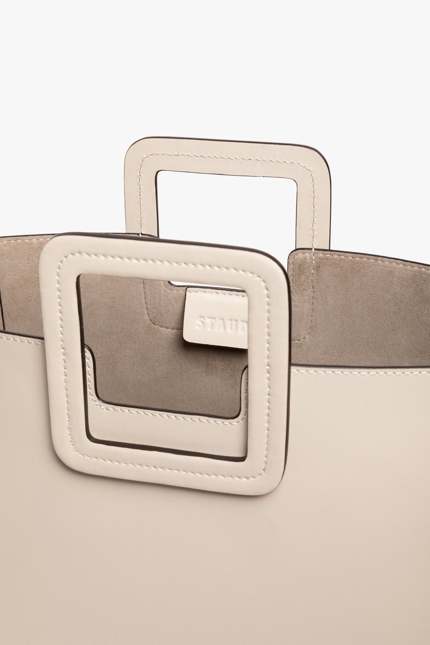 Shirley Leather Bag | Cream — 5