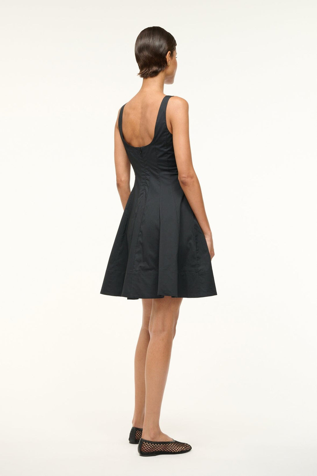 Mini Wells Dress | Black — 1