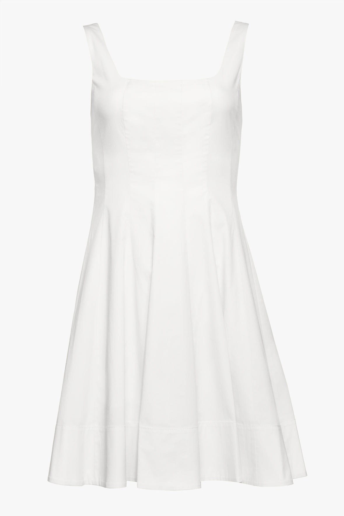 Mini Wells Dress | White — 5