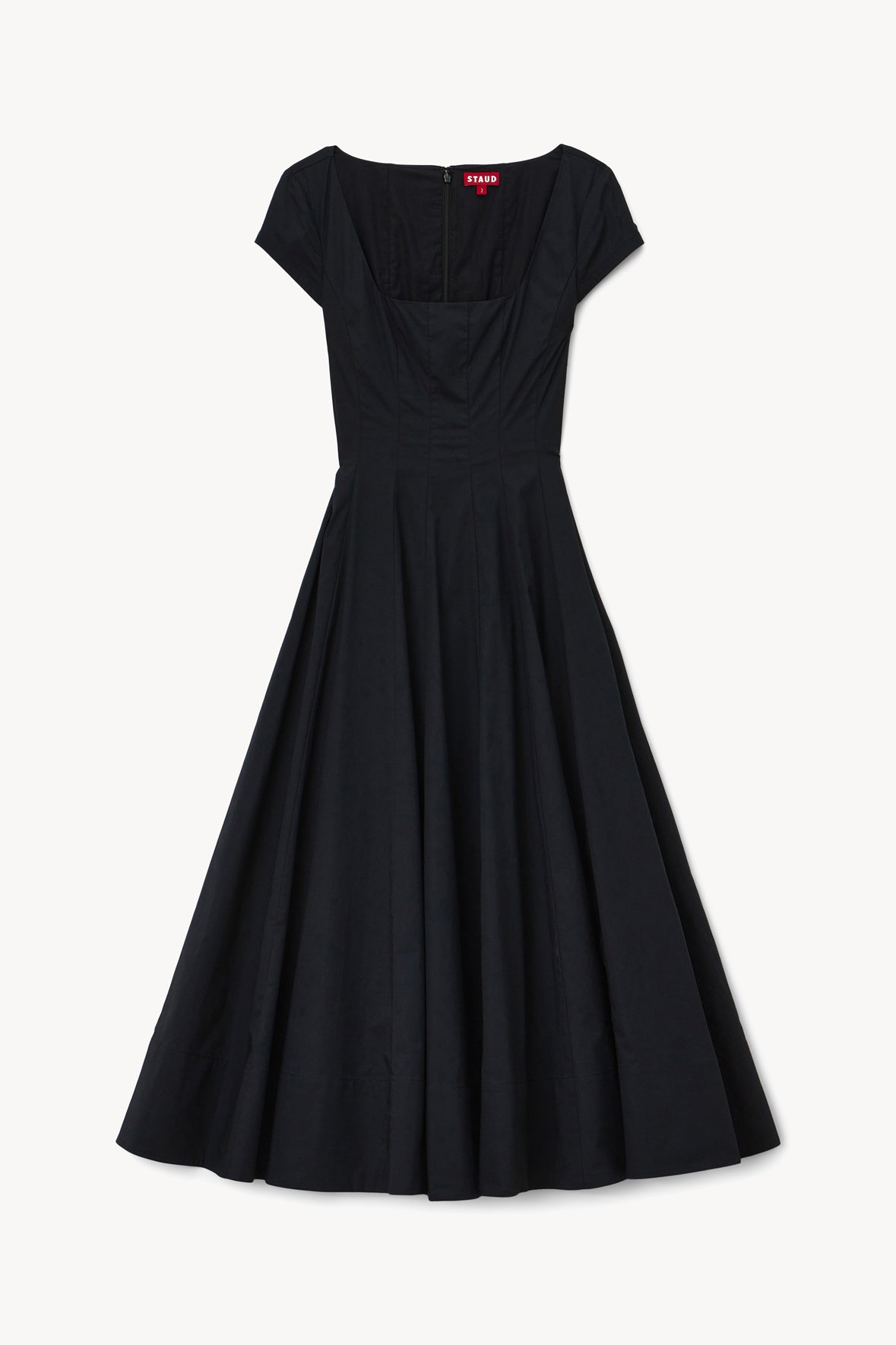 Short Sleeve Wells Dress | Black — 5