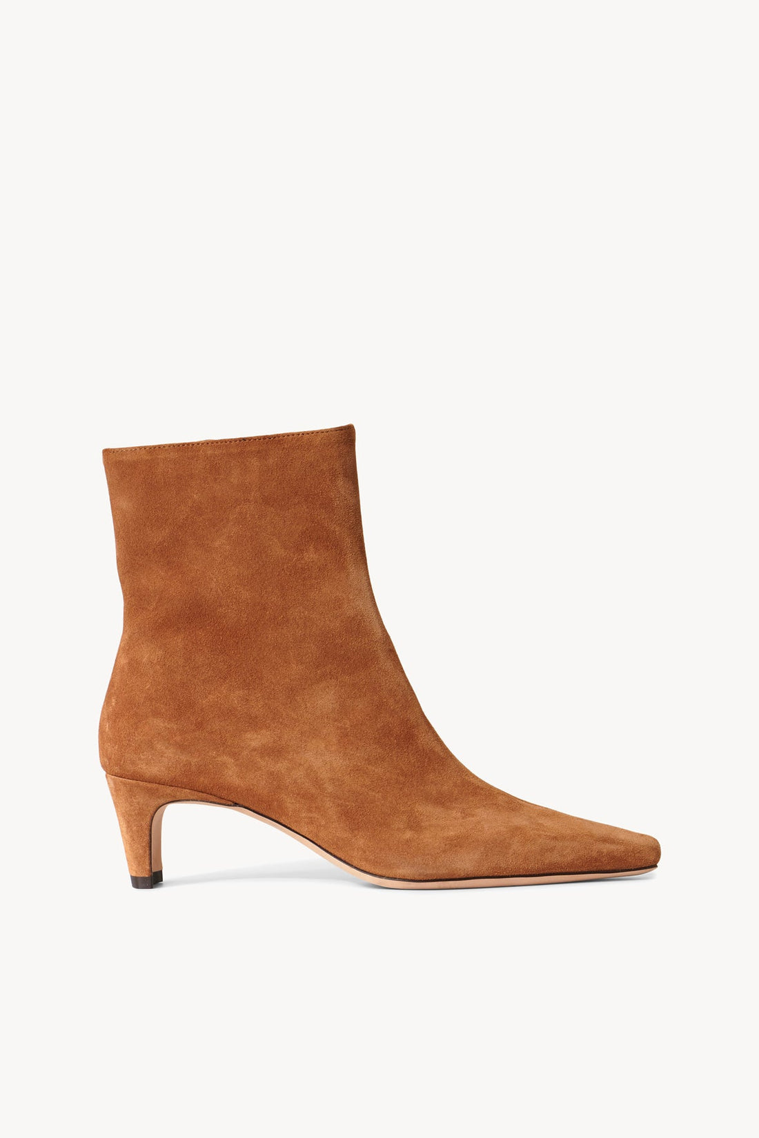 Wally Ankle Boot | Tan Suede — 1