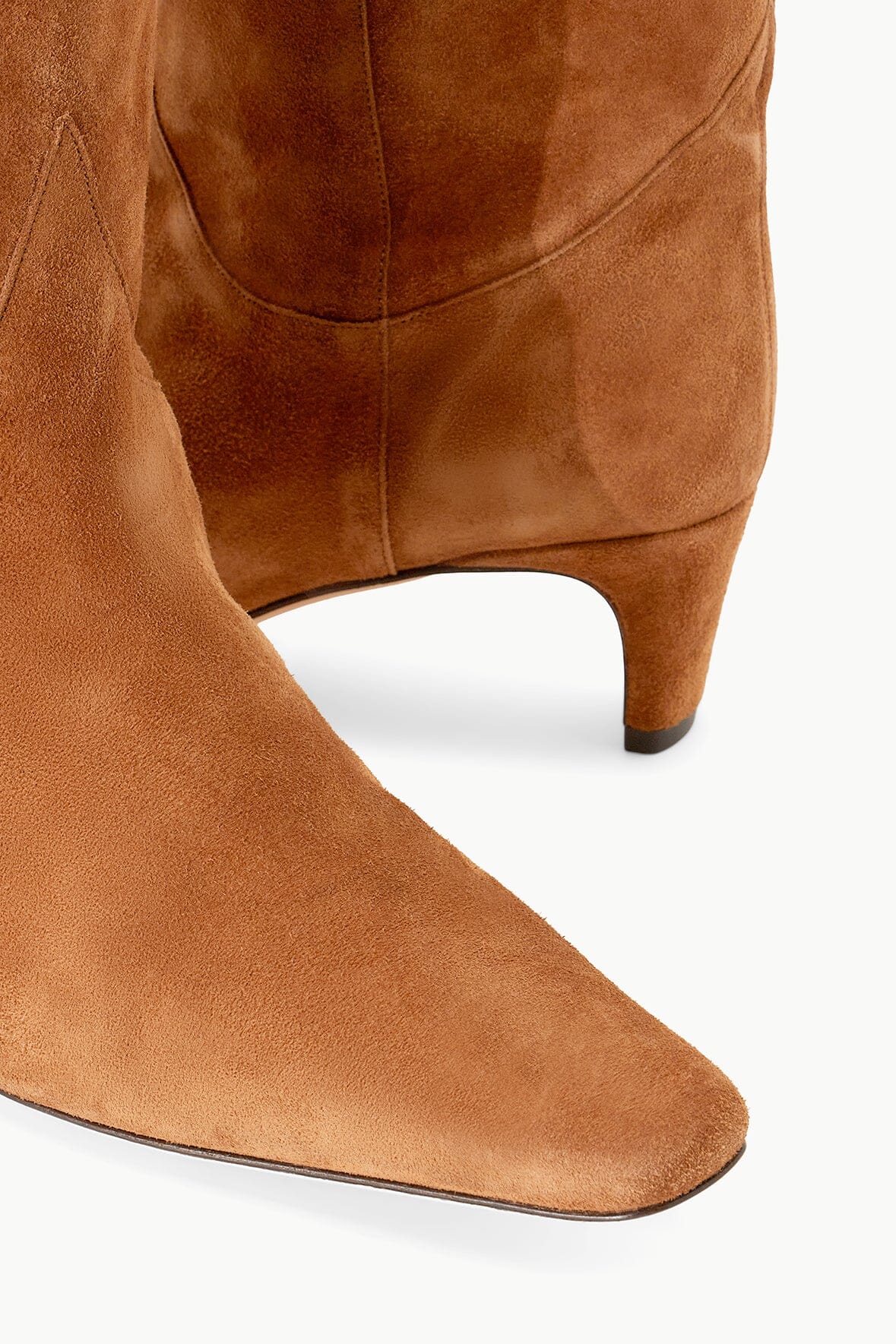 Western Wally Boot | Tan Suede — 7
