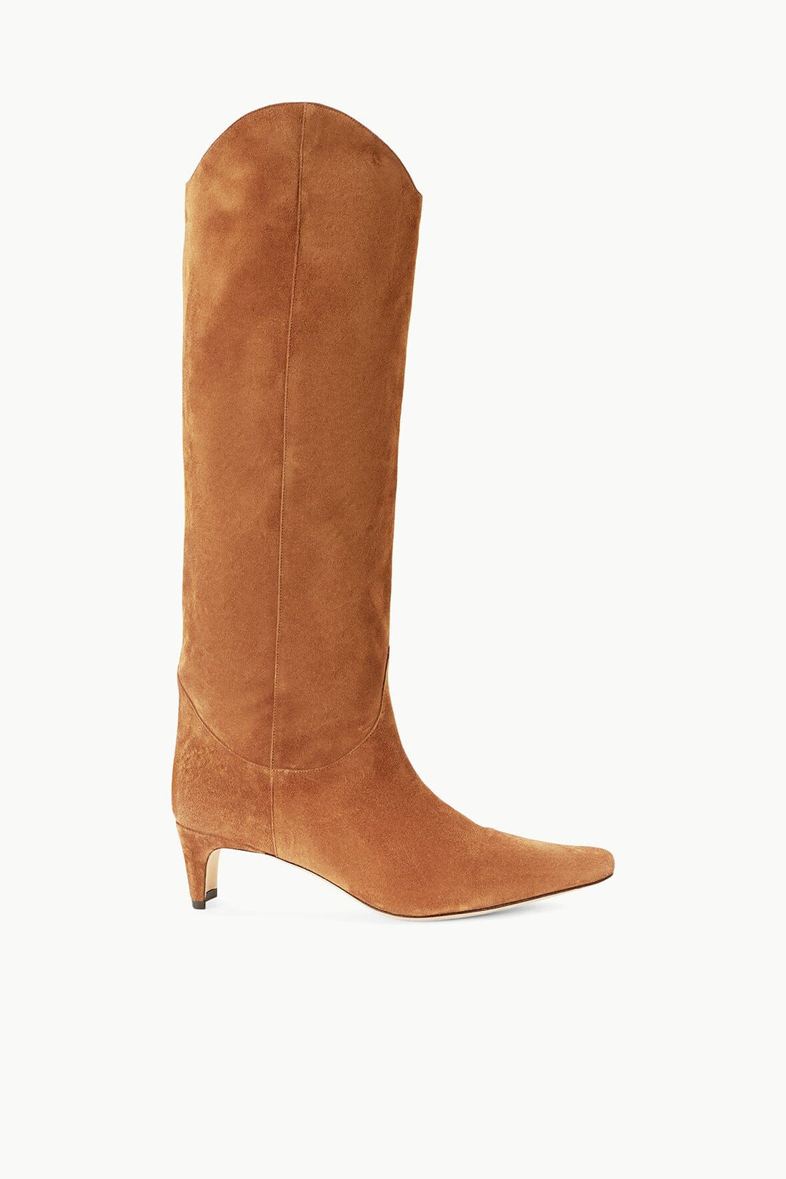 Western Wally Boot | Tan Suede — 1