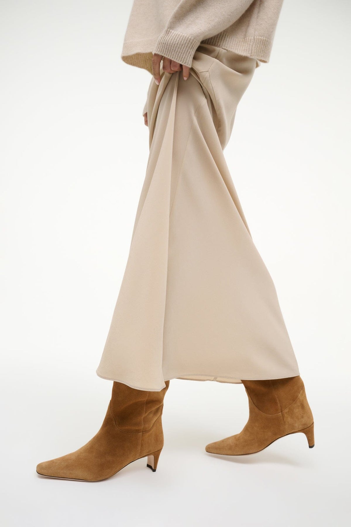 Western Wally Boot | Tan Suede — 3