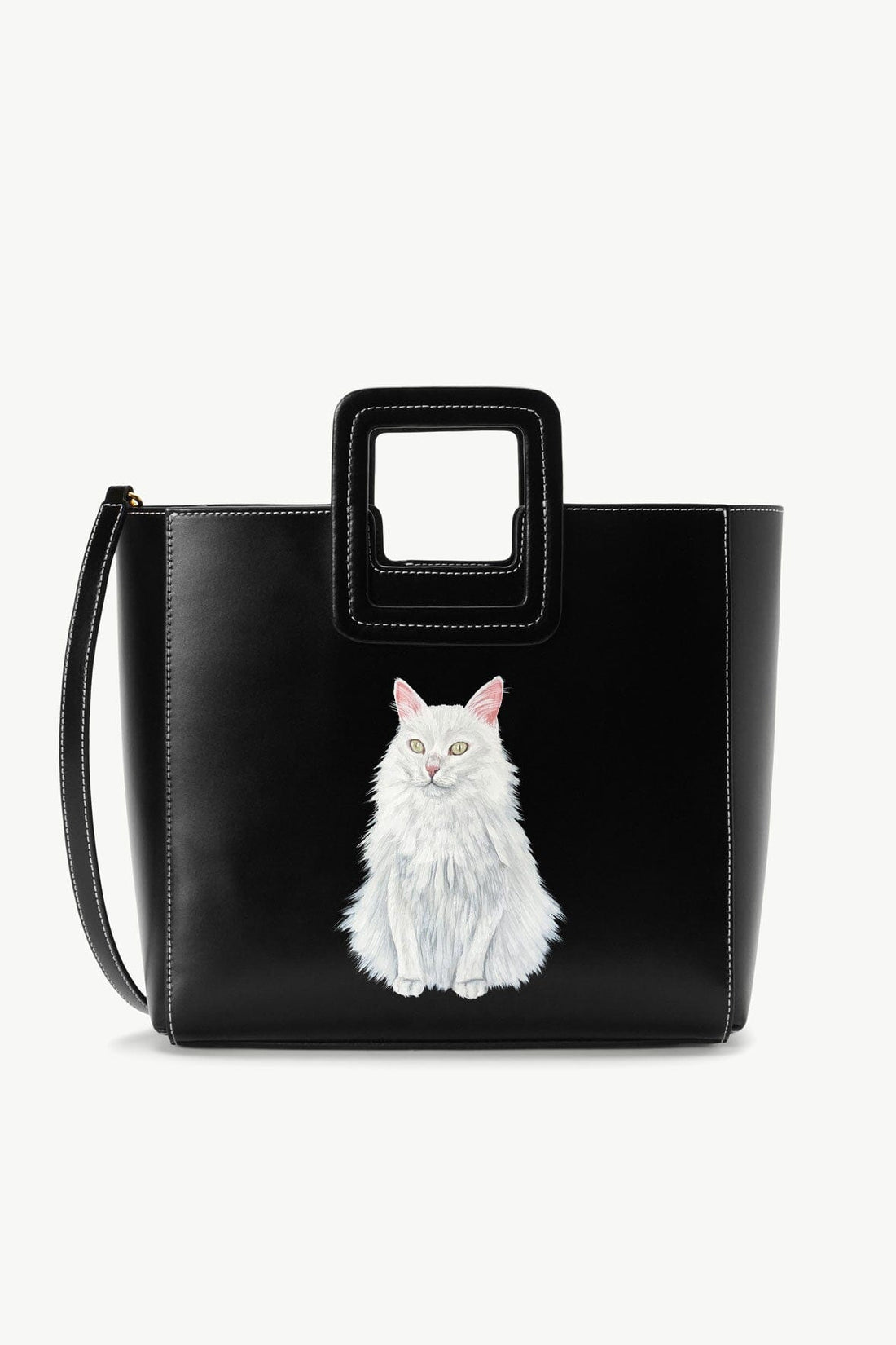 Custom Shirley Leather Bag | Black — 1