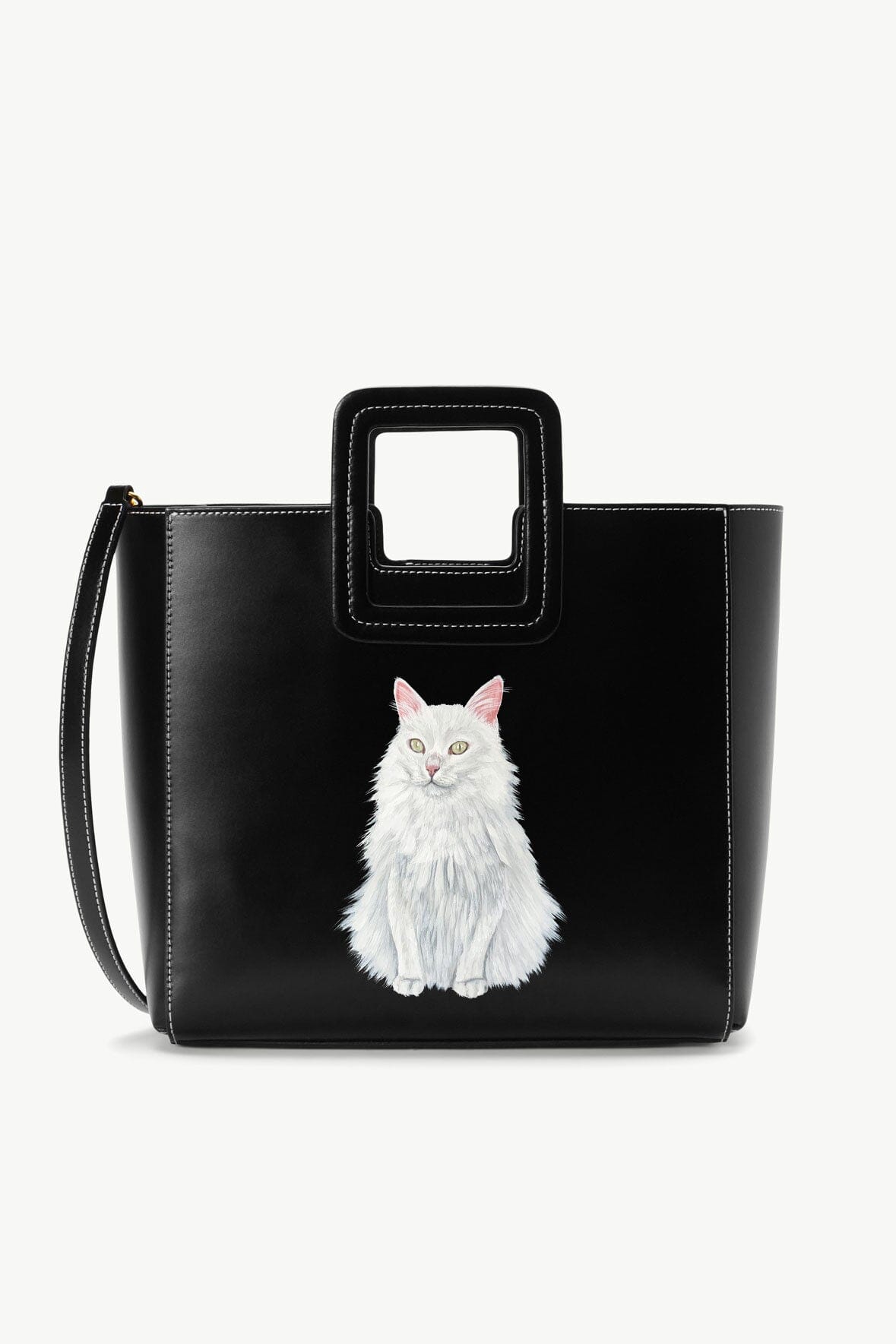 Custom Shirley Leather Bag | Black — 1
