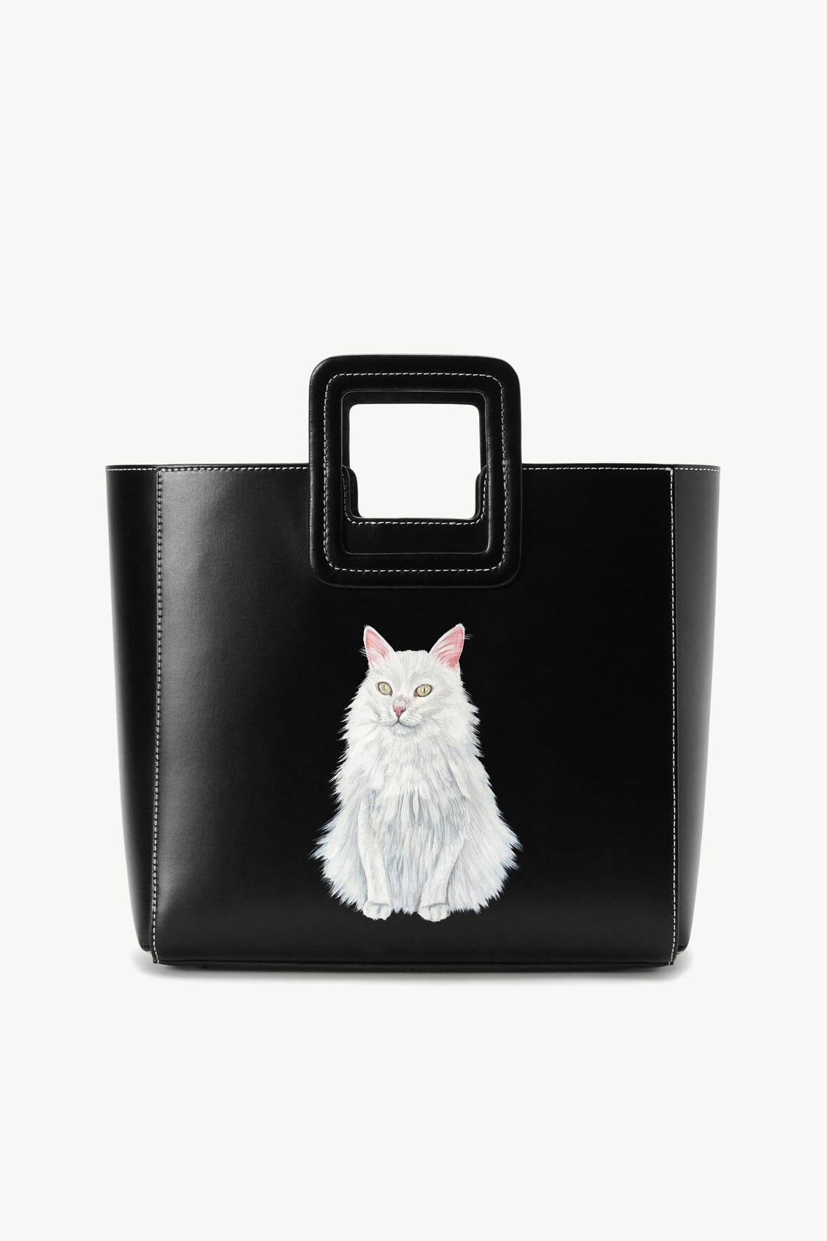 Custom Shirley Leather Bag | Black — 6