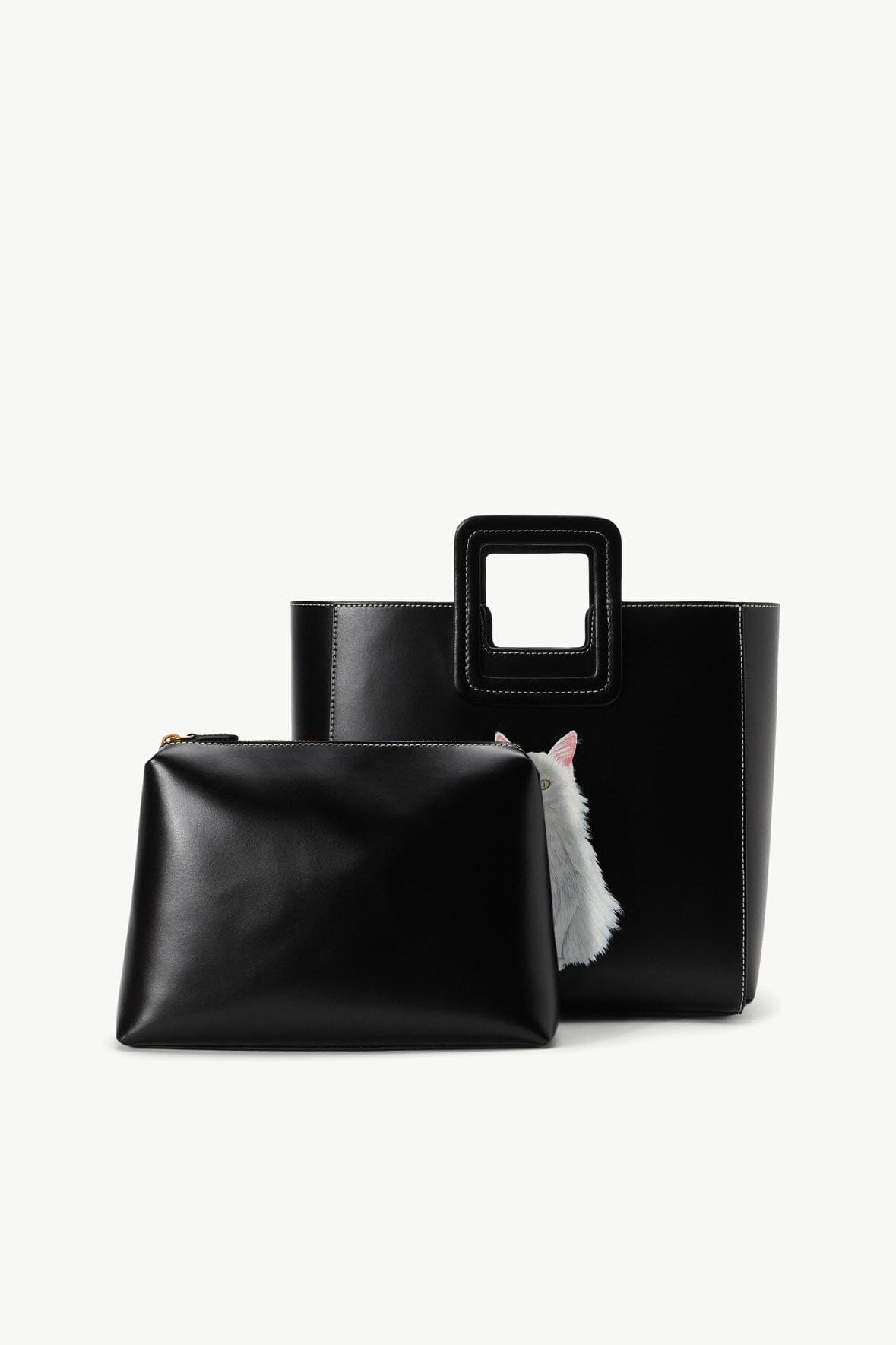 Custom Shirley Leather Bag | Black — 7