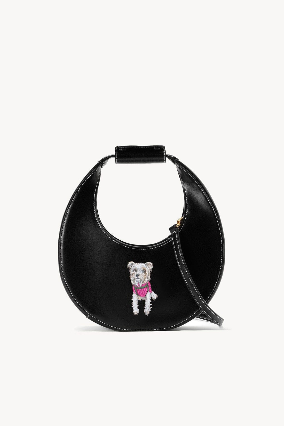 Custom Mini Moon Bag | Black — 1