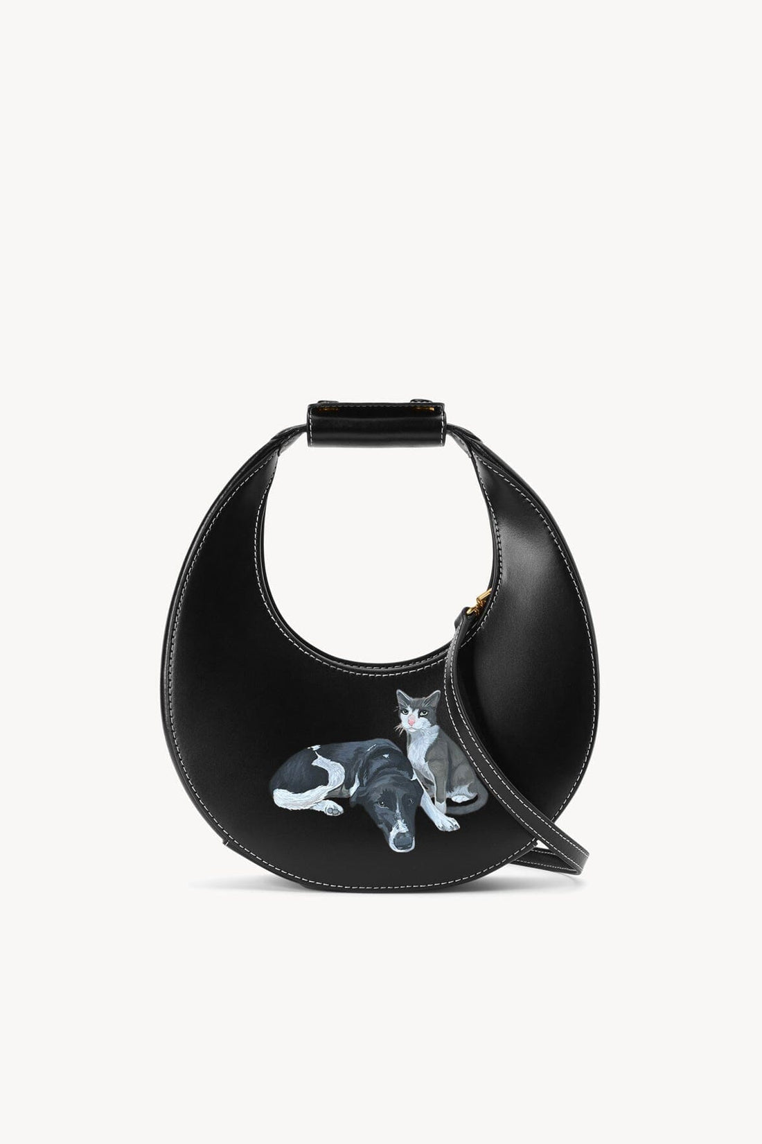 Custom Mini Moon Bag | Black — 1