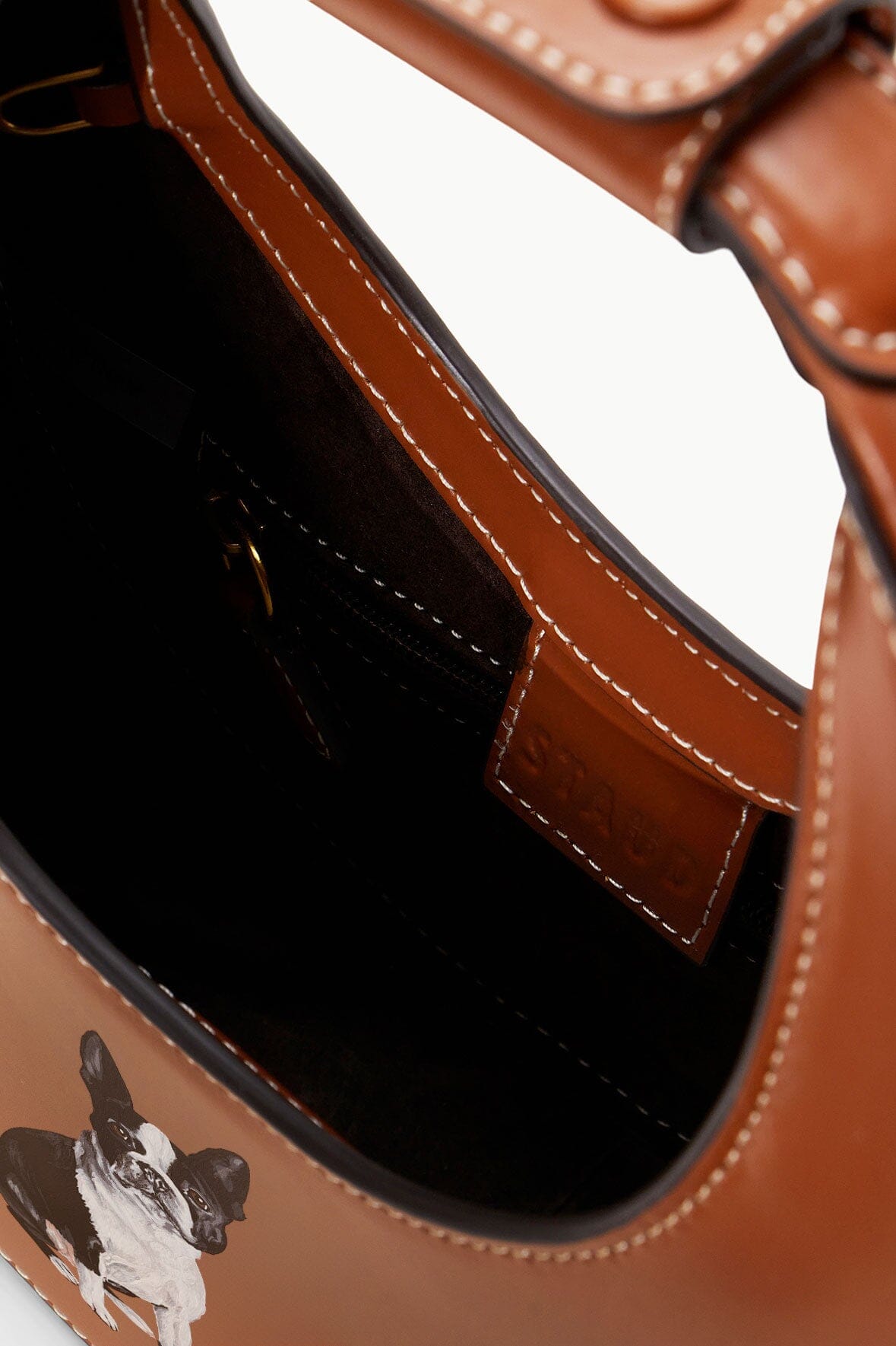 Custom Mini Moon Bag | Tan — 3