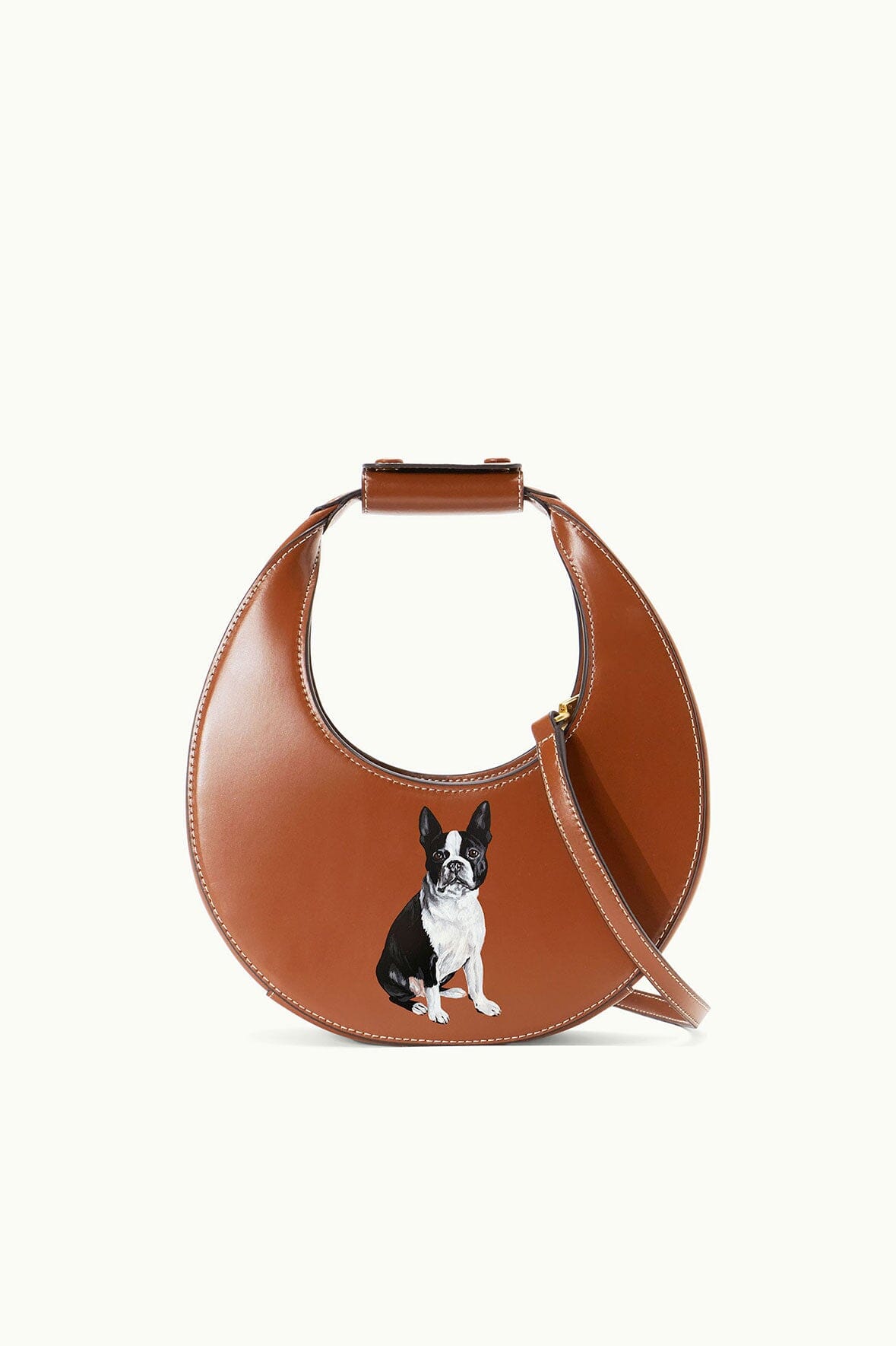 Custom Mini Moon Bag | Tan — 1