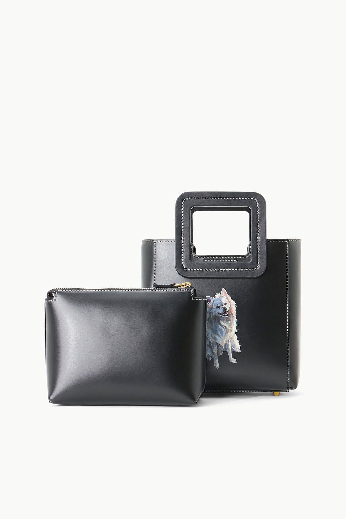Custom Mini Shirley Leather Bag | Black — 3