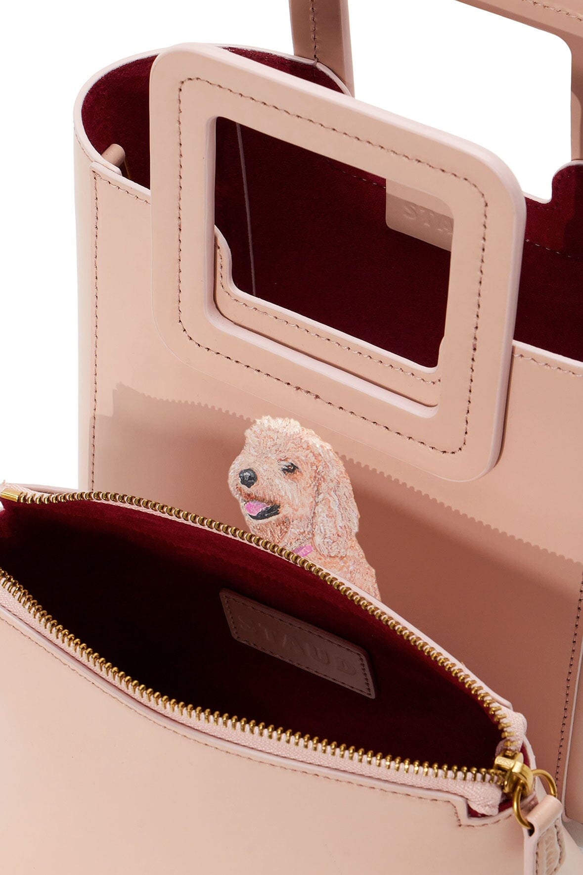 Custom Mini Shirley Leather Bag | Blush — 6