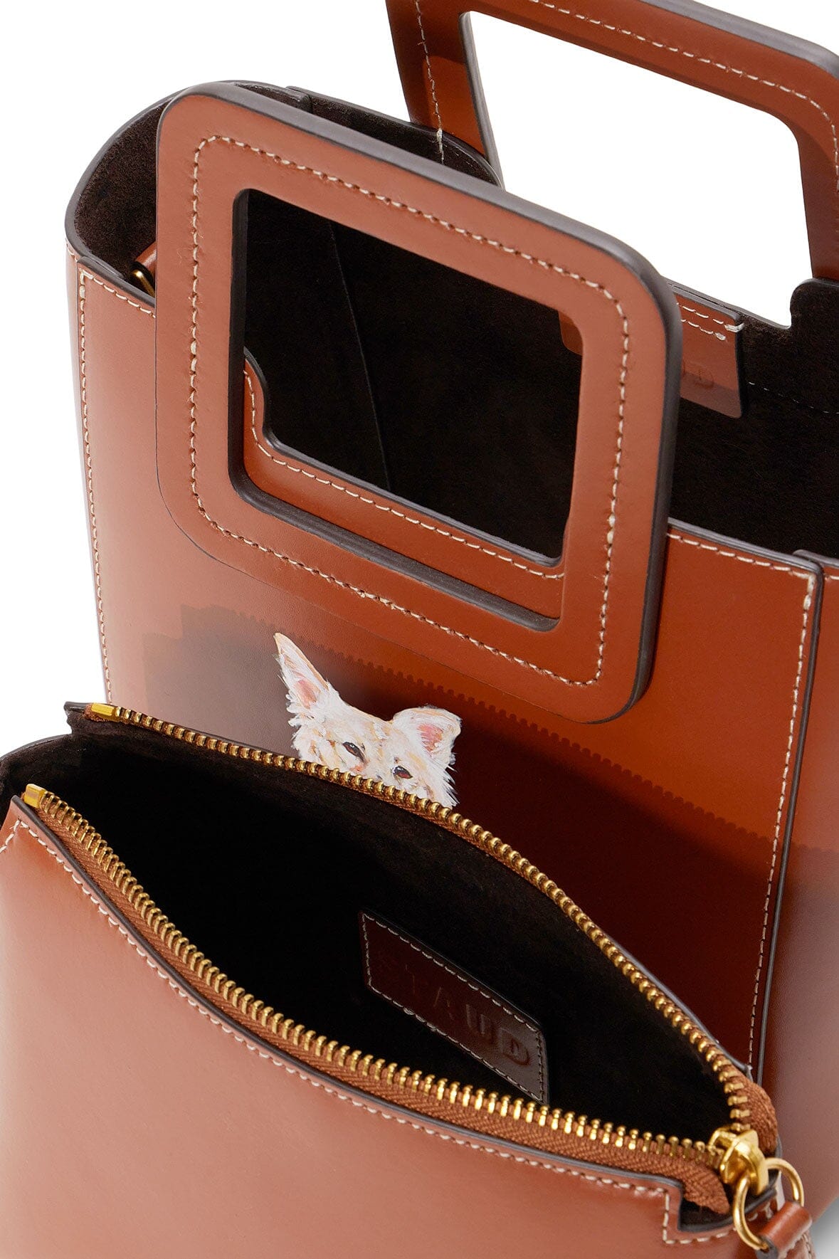 Custom Mini Shirley Leather Bag | Tan — 6