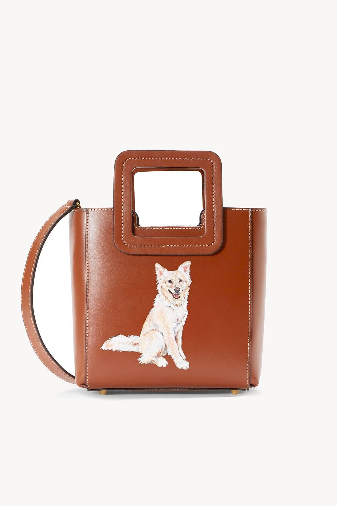 Custom Mini Shirley Leather Bag | Tan — 1