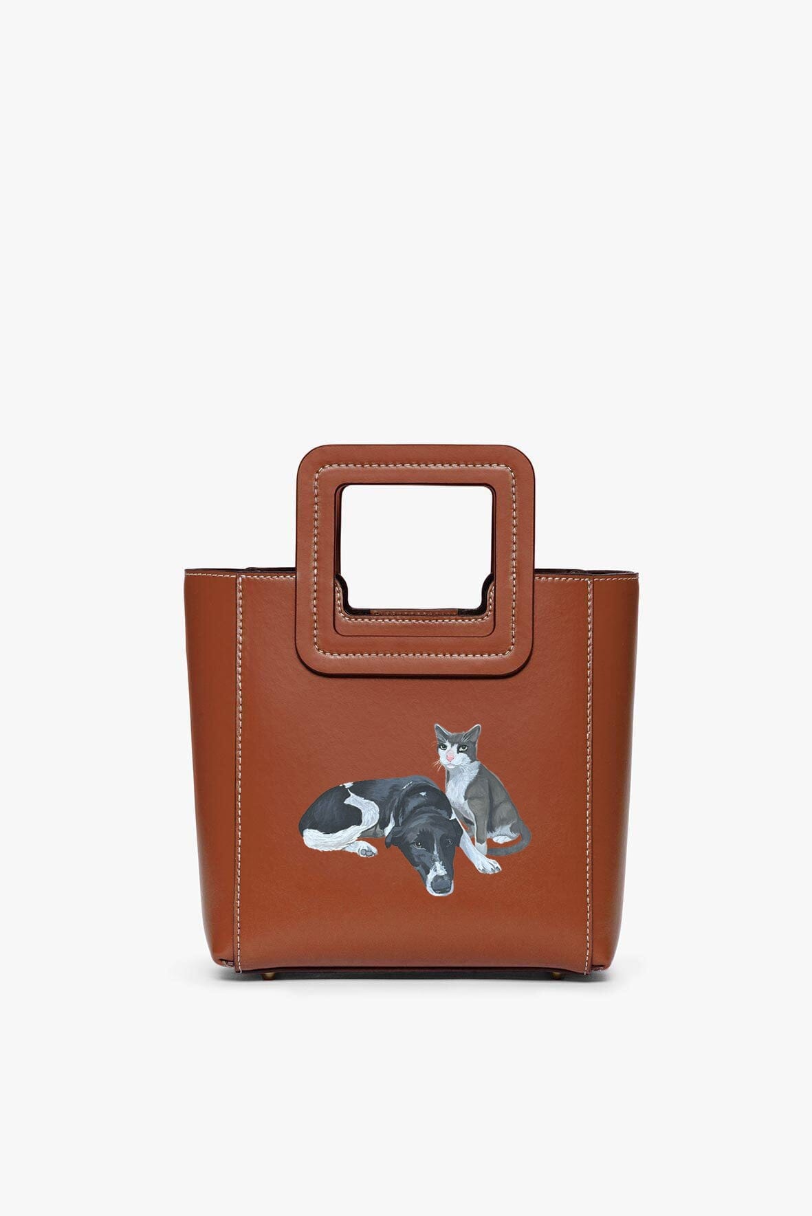 Custom Mini Shirley Leather Bag | Tan — 2