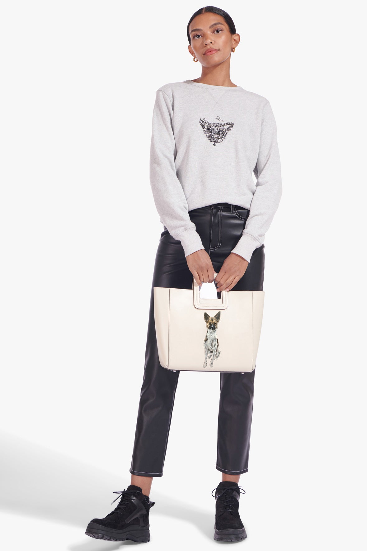 Custom Shirley Leather Bag | Cream — 2