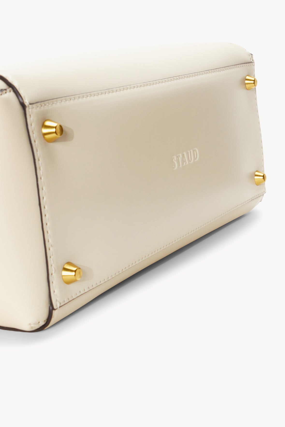 Custom Shirley Leather Bag | Cream — 9