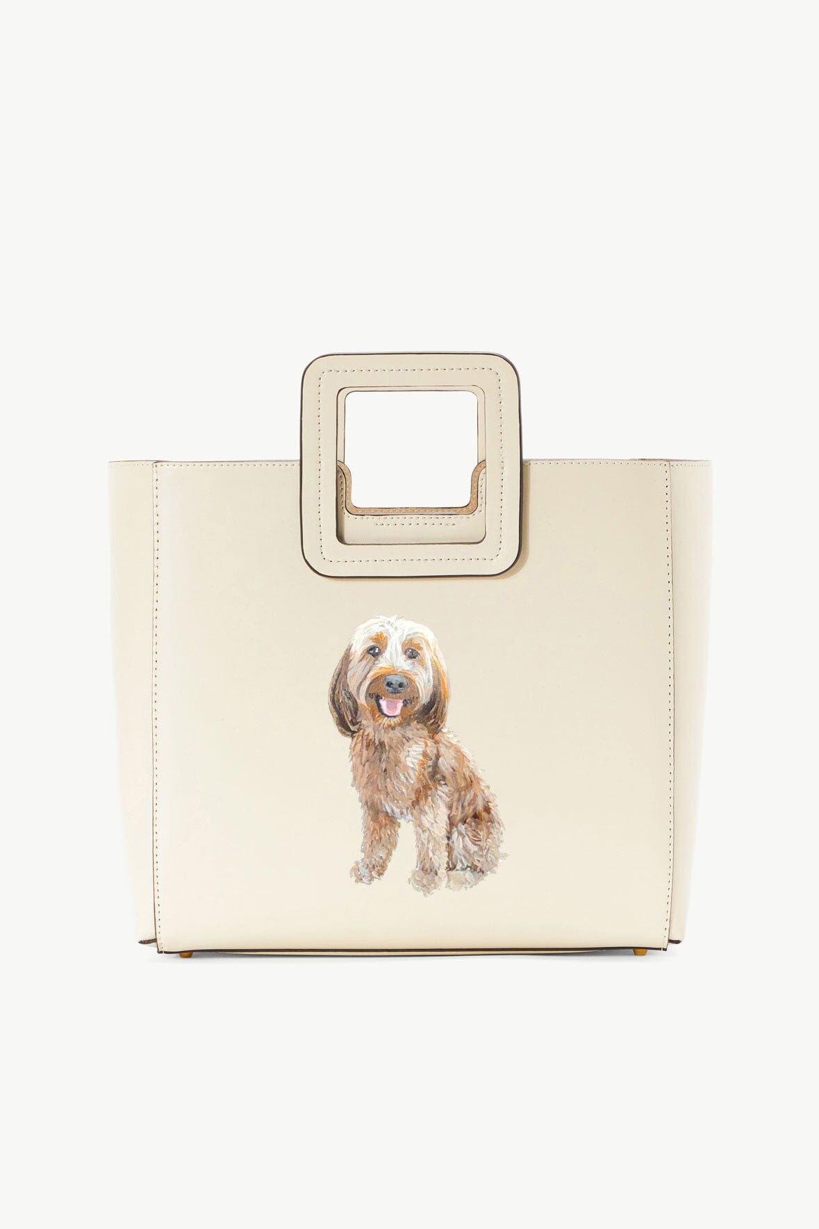 Custom Shirley Leather Bag | Cream — 6