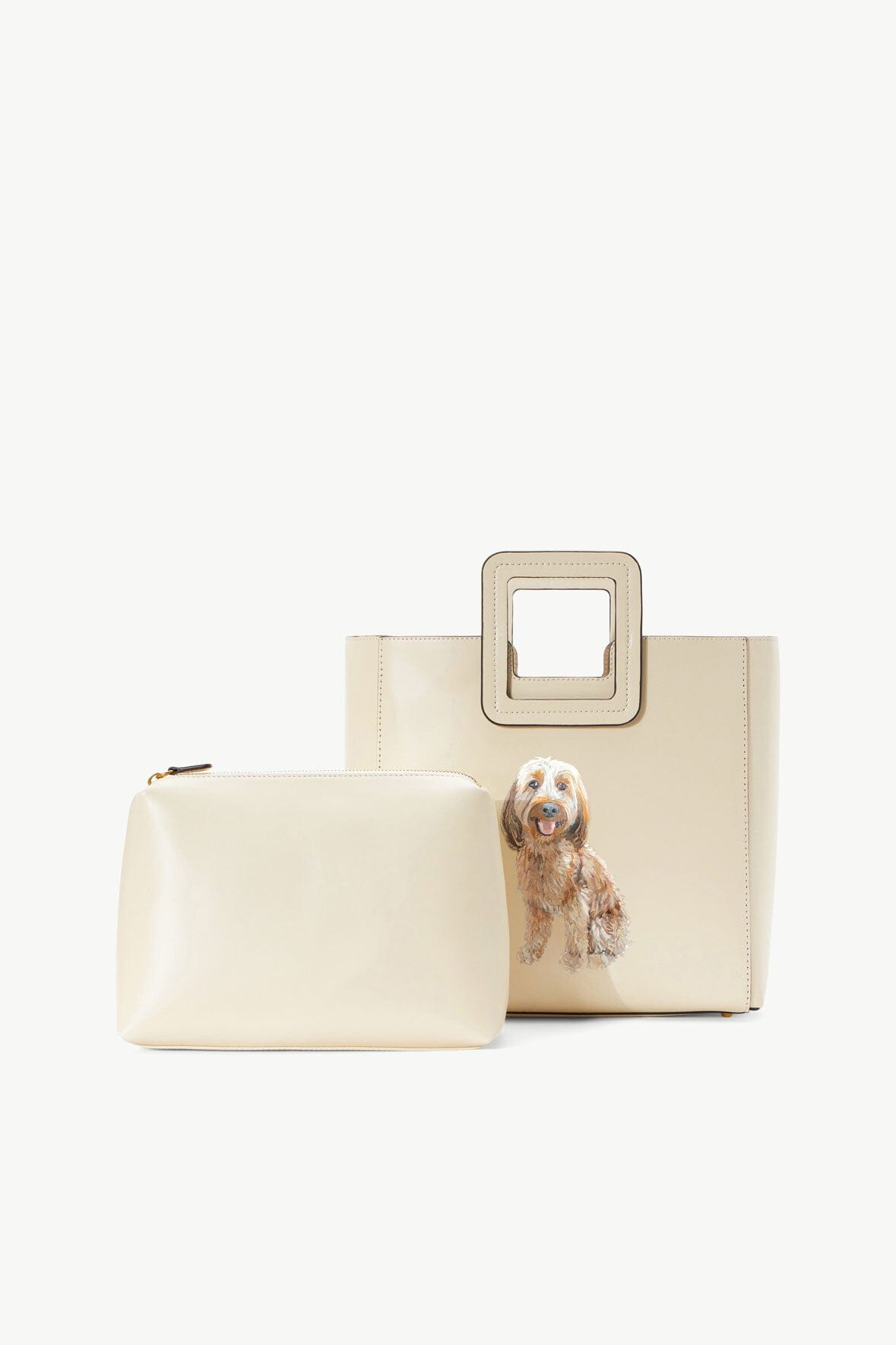 Custom Shirley Leather Bag | Cream — 7