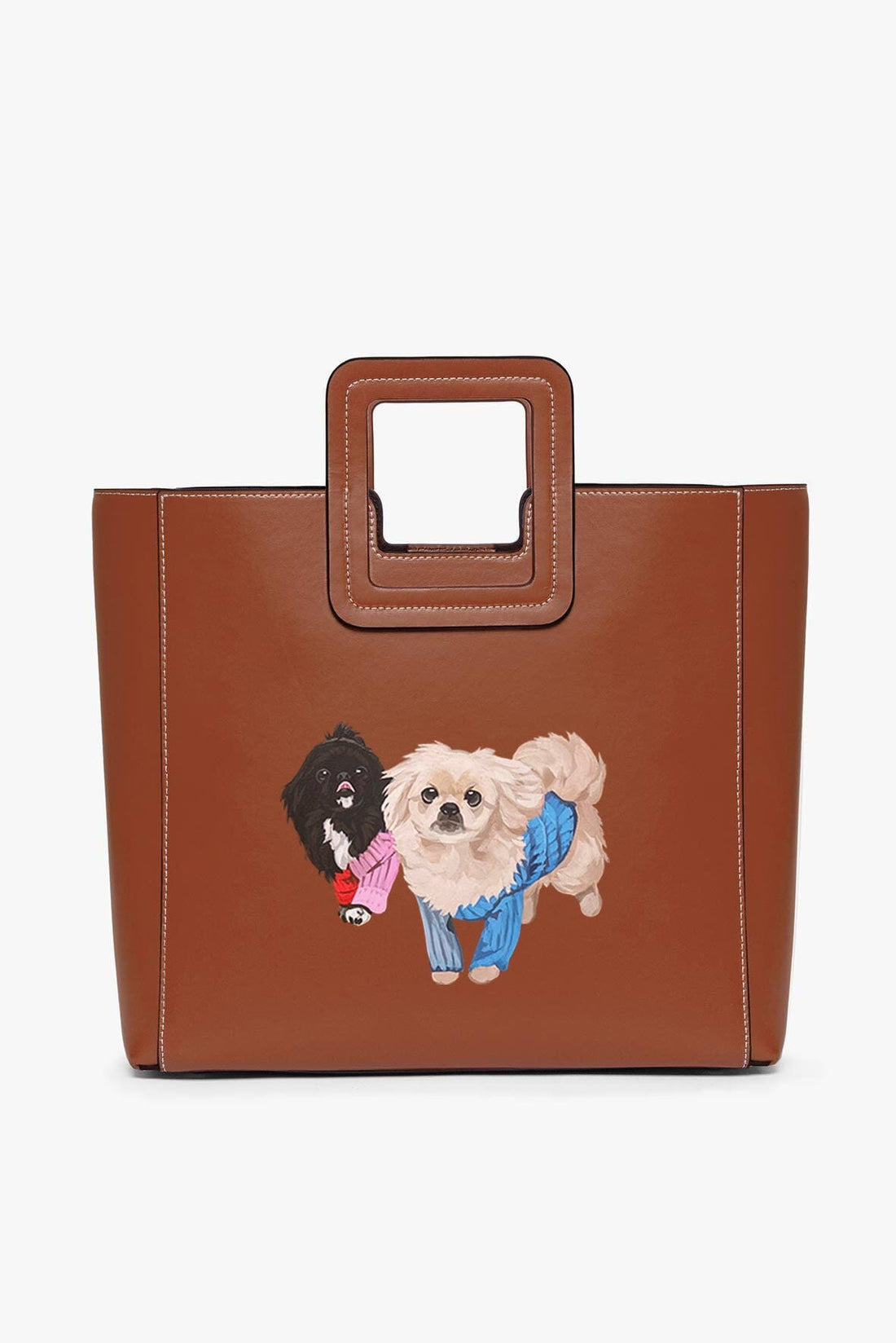 Custom Shirley Leather Bag | Tan — 1
