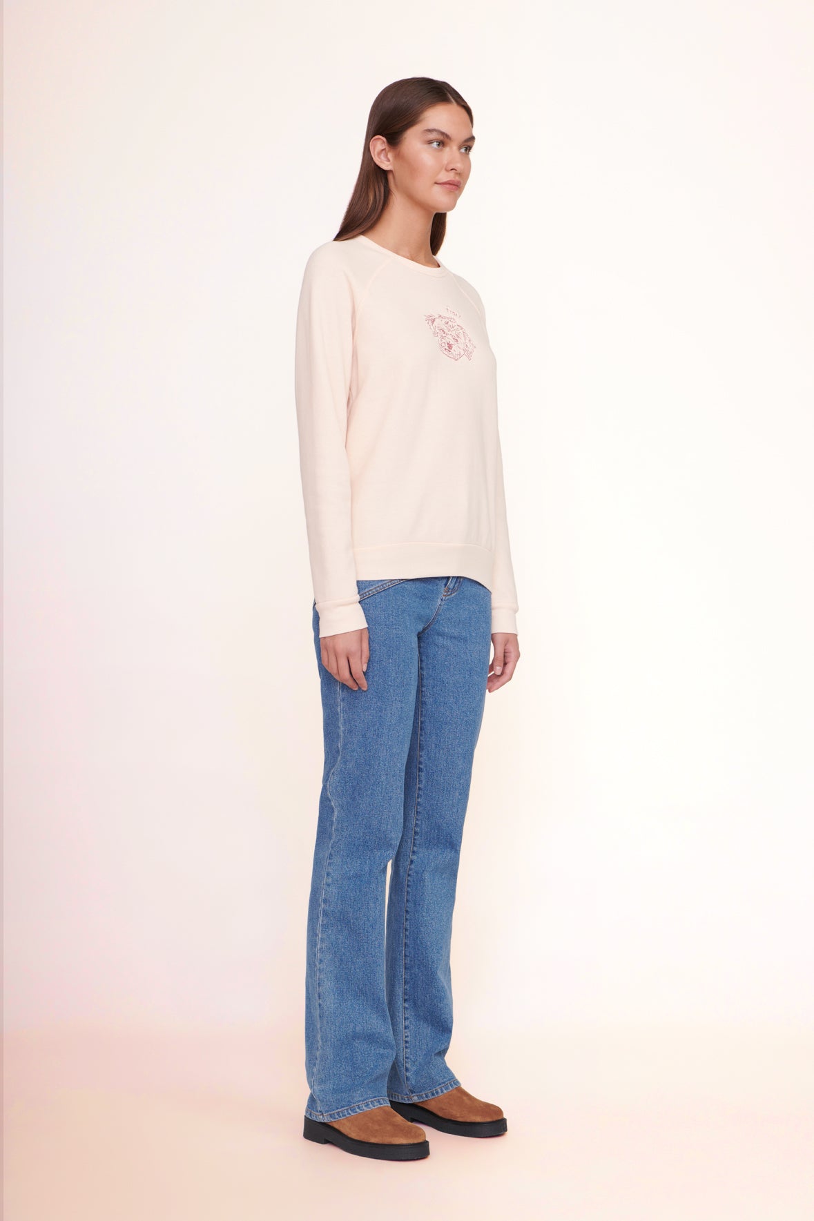 Custom STAUD x C.Bonz Sweatshirt | Pink — 4