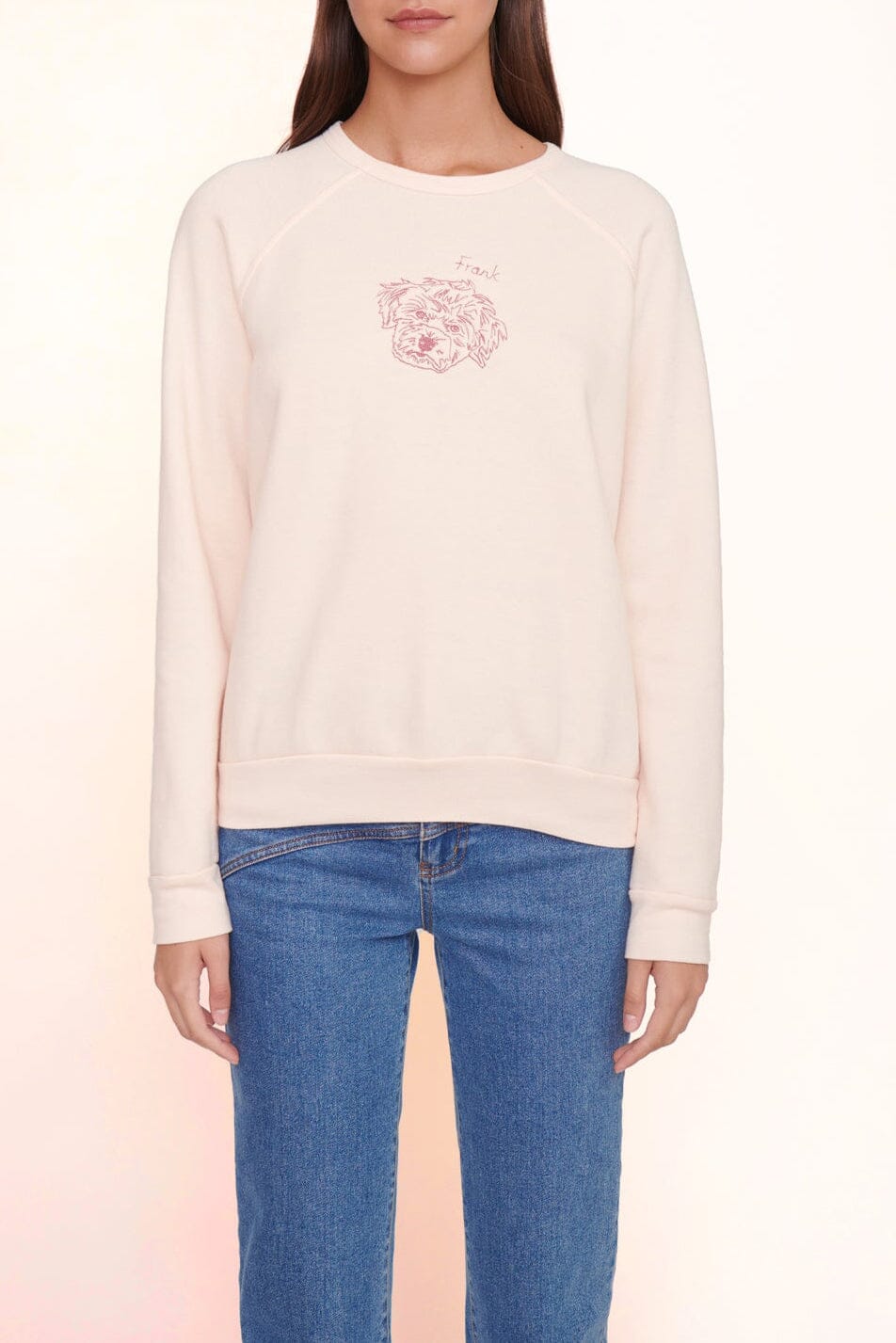 Custom STAUD x C.Bonz Sweatshirt | Pink — 1