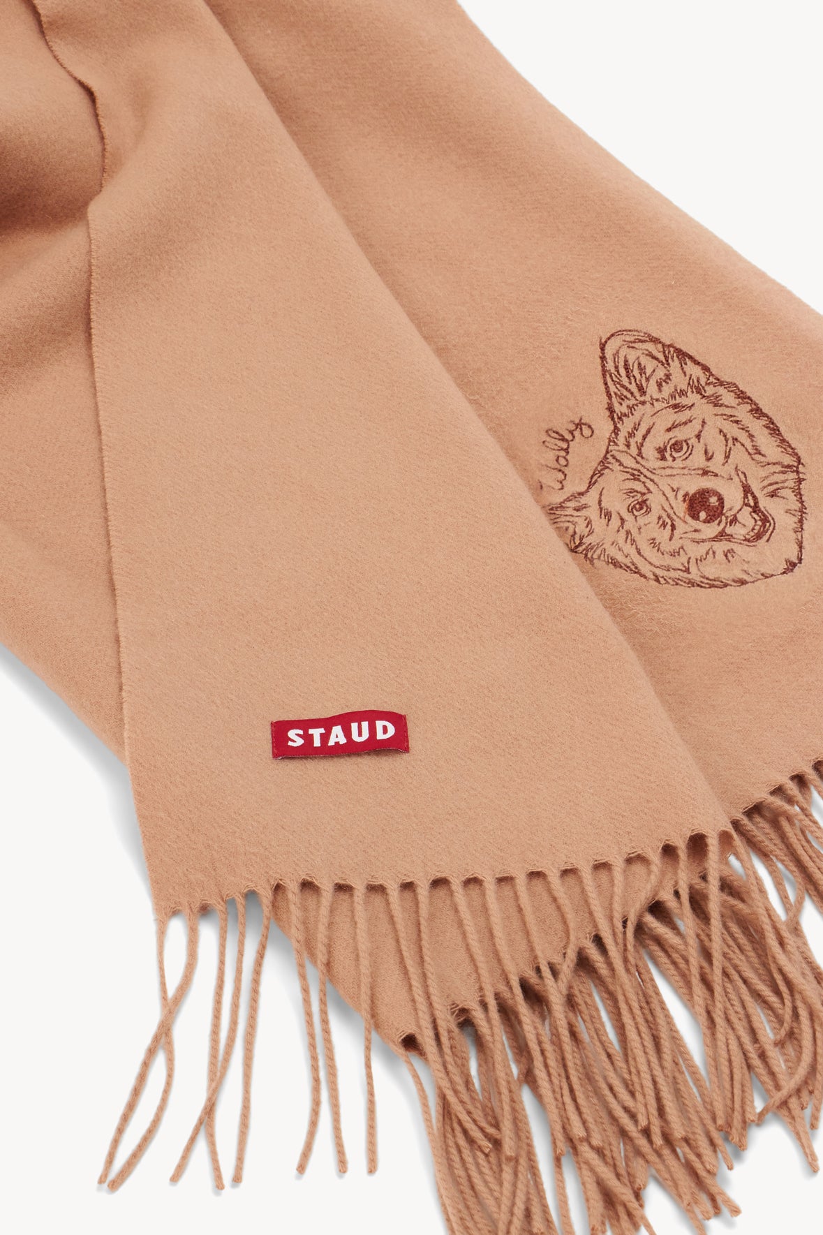 Custom STAUD x C.Bonz Cashmere Blanket | Camel — 3