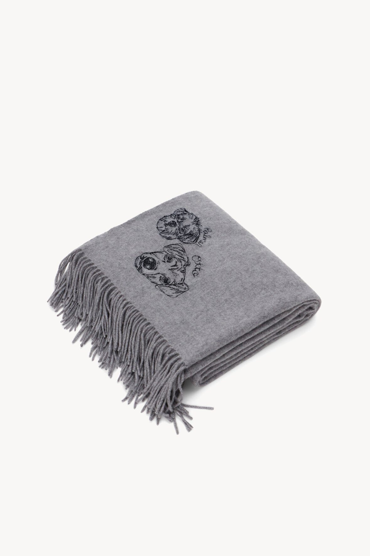 Custom STAUD x C.Bonz Cashmere Blanket | Grey — 2