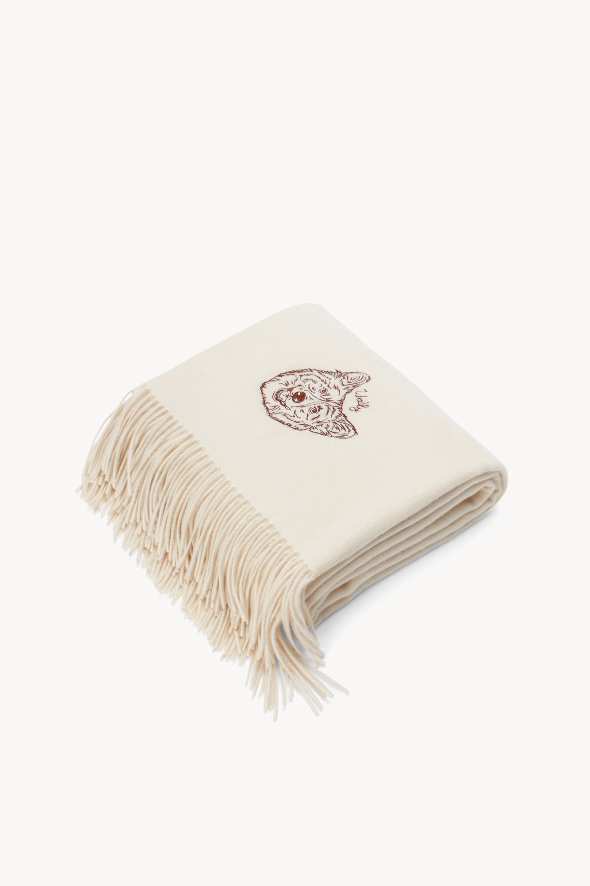 Custom STAUD x C.Bonz Cashmere Blanket | Ivory — 1