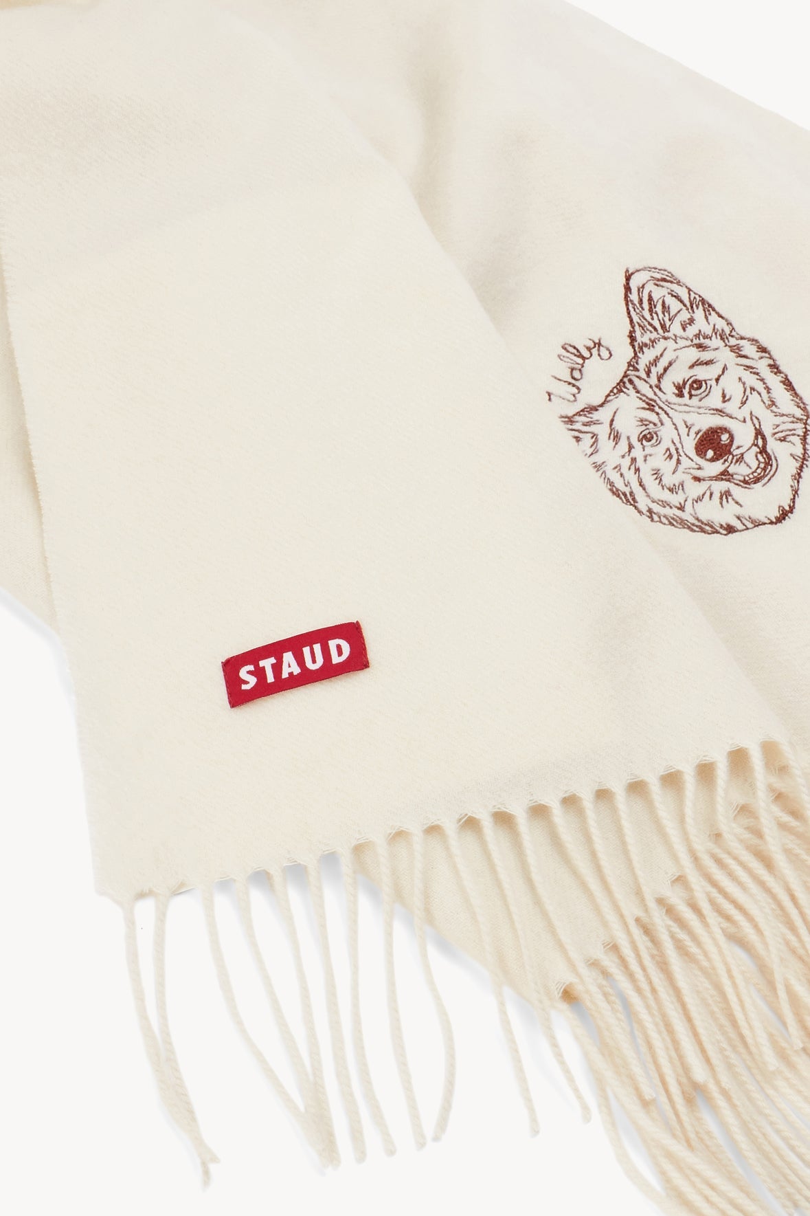 Custom STAUD x C.Bonz Cashmere Blanket | Ivory — 3