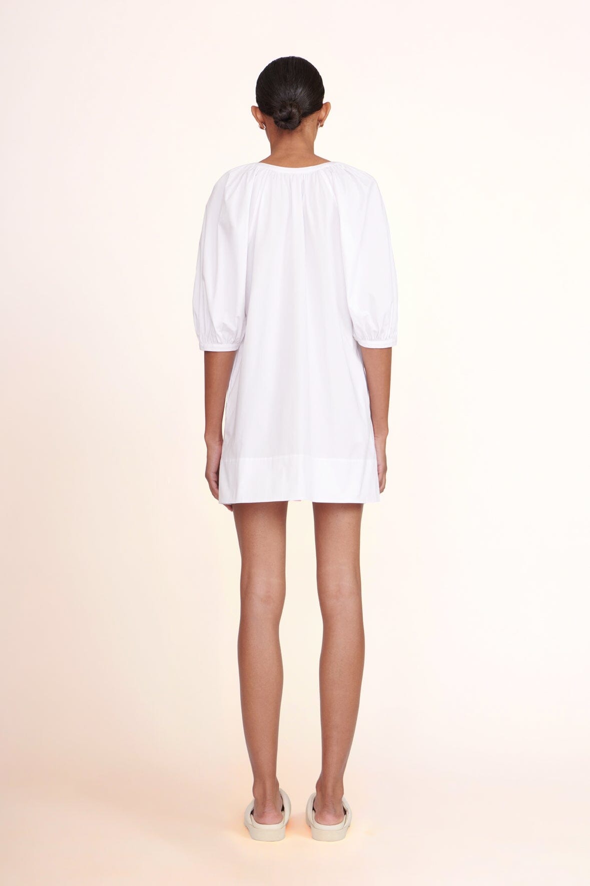 Mini Vincent Dress | White — 3