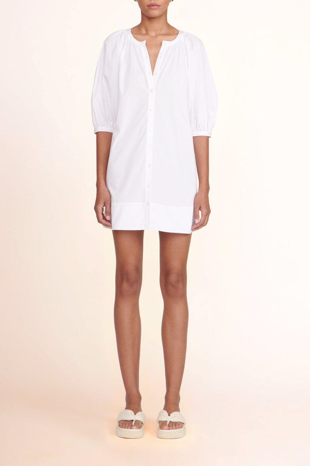 Mini Vincent Dress | White — 1