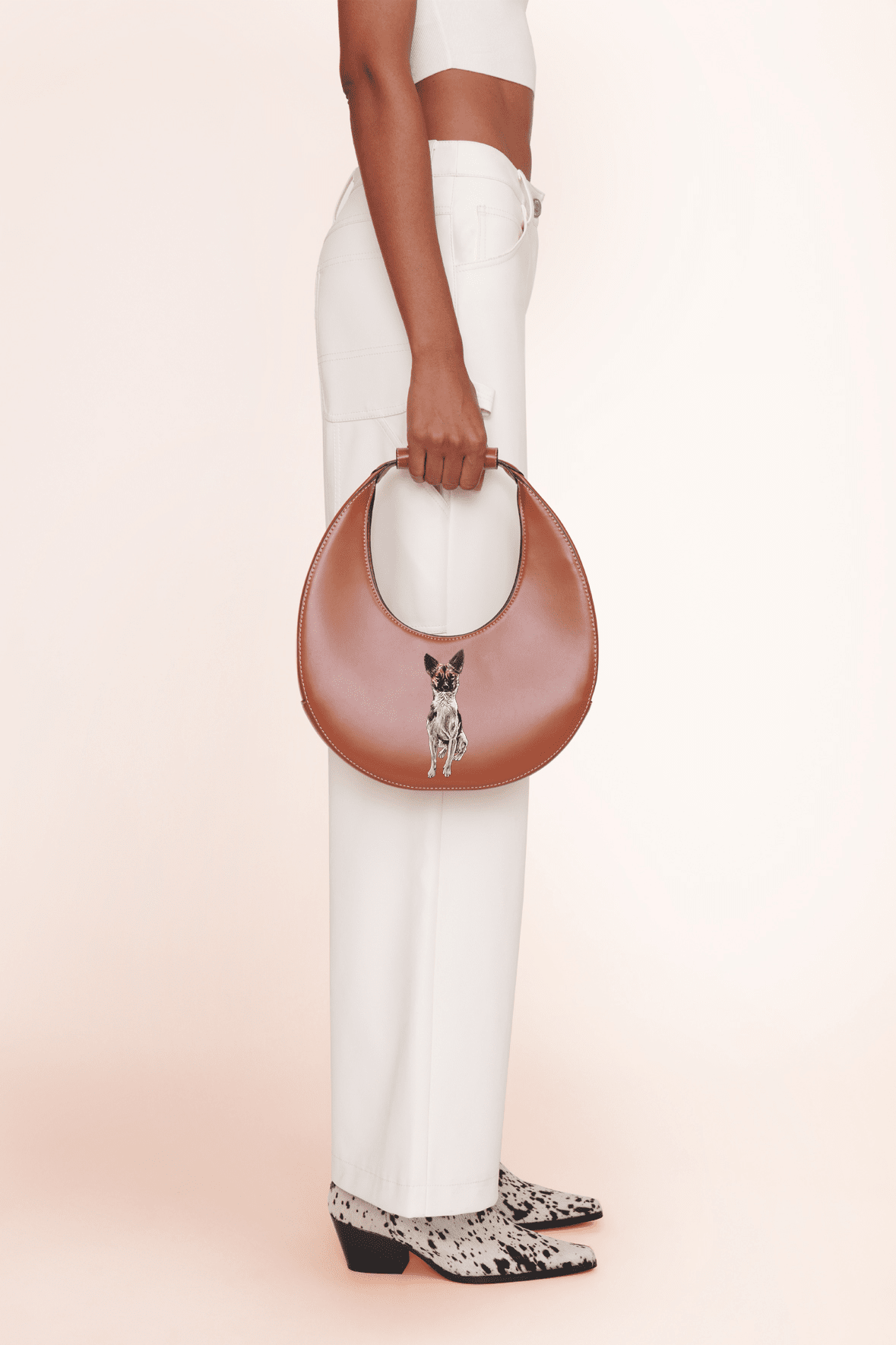 Custom Moon Bag | Tan — 2