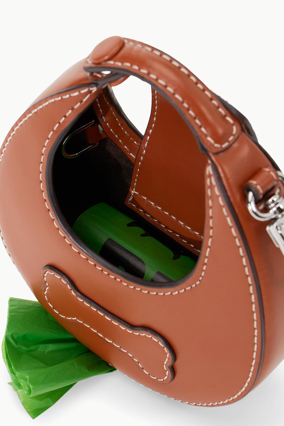 Micro Moon Poop Bag Carrier | Tan — 3