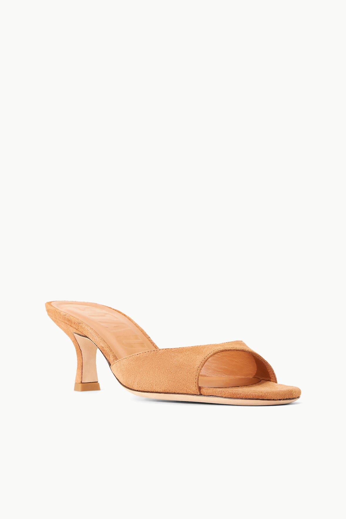 Brigitte Suede Mule | Tan — 2