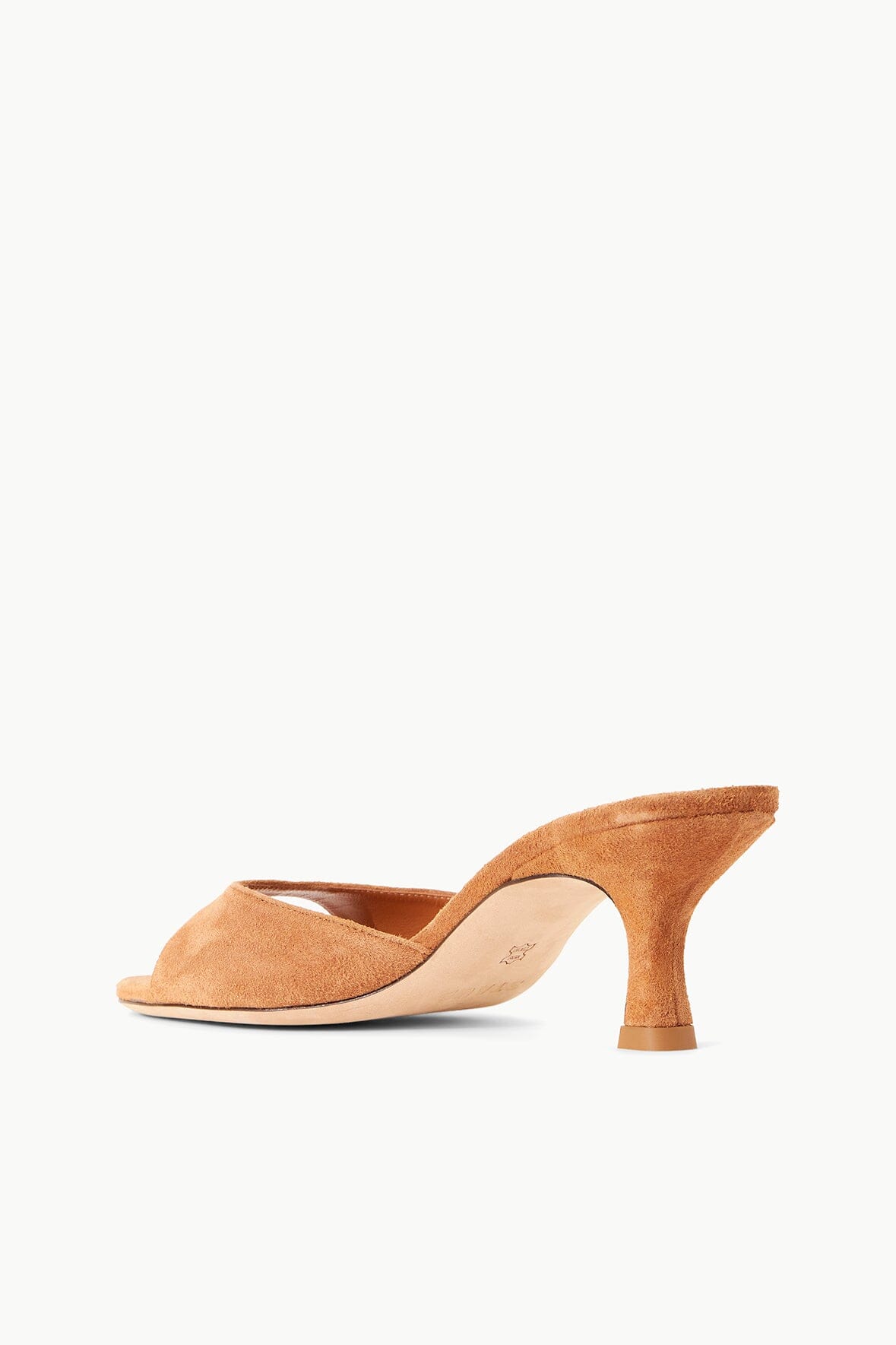 Brigitte Suede Mule | Tan — 6